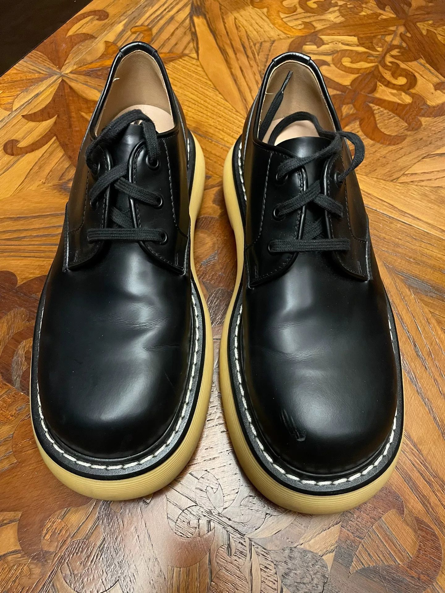 Bottega Veneta Bottega Veneta The Bounce Low-Top Derby Boot Size US 8 / EU 41 - 1 Thumbnail