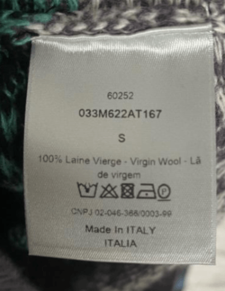 Stussy Dior × STUSSY Collaboration Sweater Size US S / EU 44-46 / 1 - 12 Thumbnail