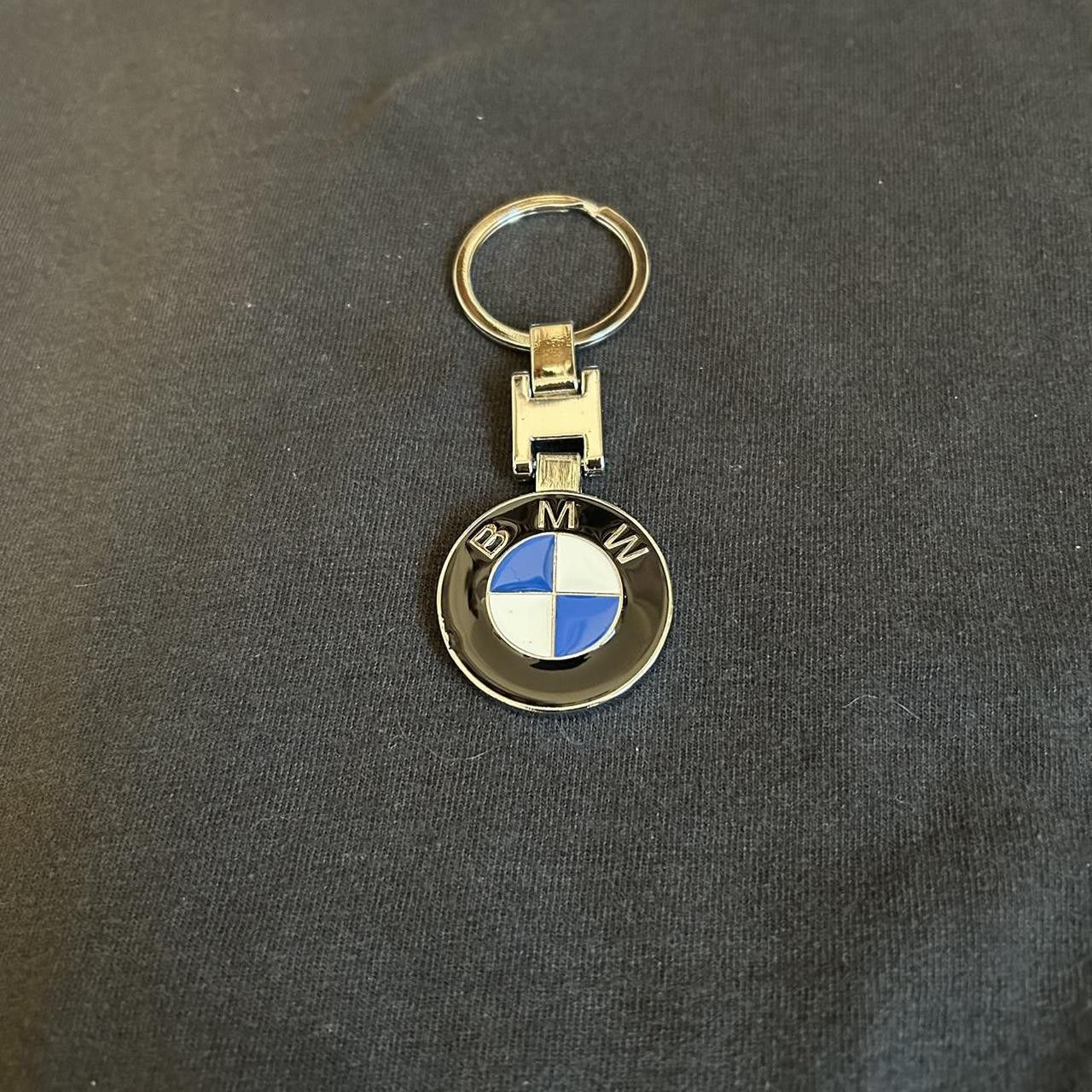 BMW × Japanese Brand Y2K 2000s Style Red Honda Emblem Heavyweight Steel Key Chain Size ONE SIZE - 3 Thumbnail