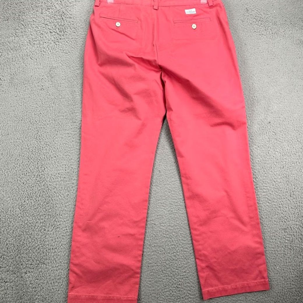 Vineyard Vines Vineyard Vines Khaki Pants Mens 32x30 Pink Flat Front Casual Straight Leg Pocket Pants Mens 32x30 Pink Flat Front Casual Straight Leg Pocket Womens? Size US 32 / EU 48 - 2 Thumbnail