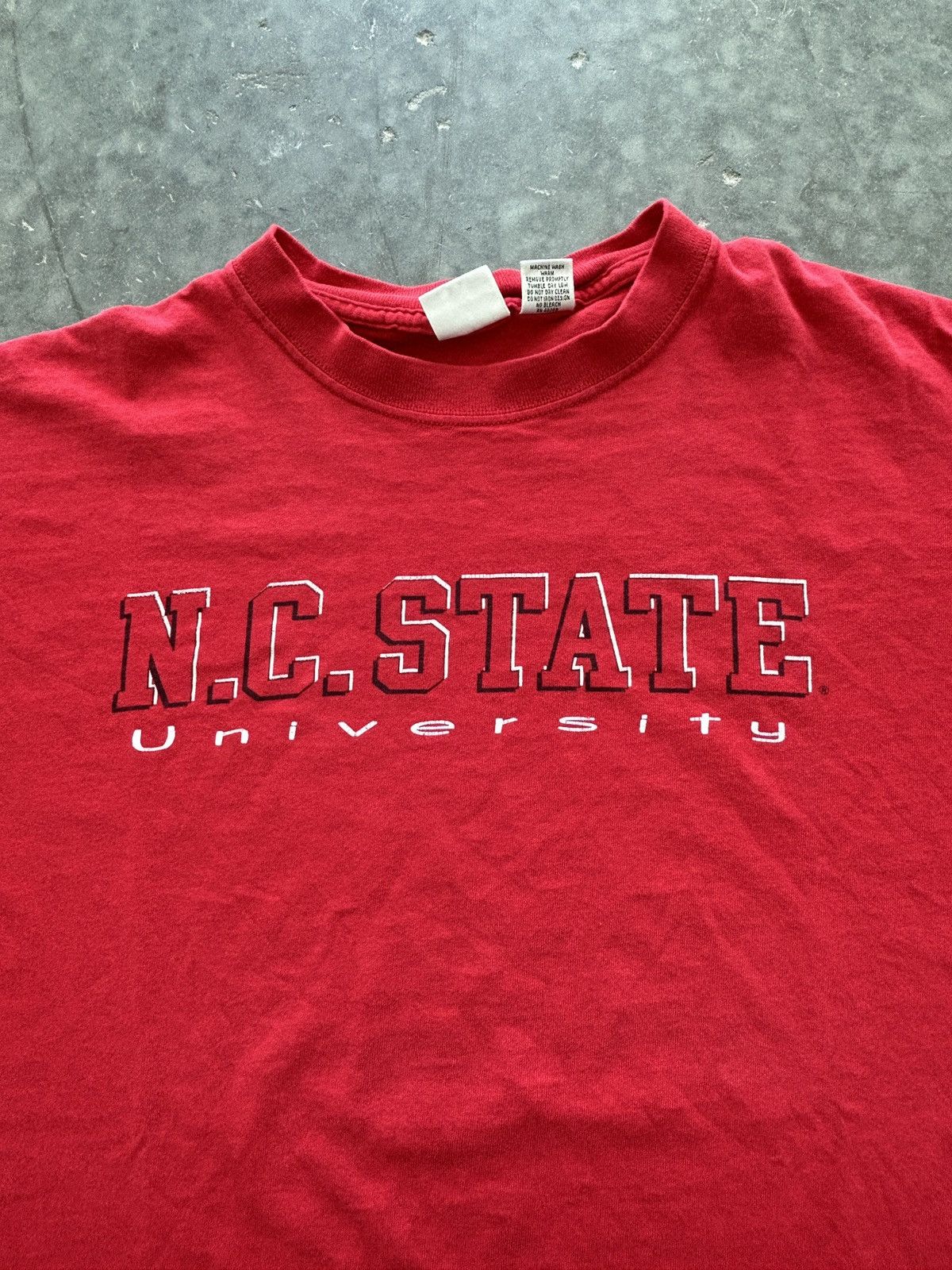 Soffe Vintage 90s NC State Graphic Tee Size US XL / EU 56 / 4 - 2 Thumbnail