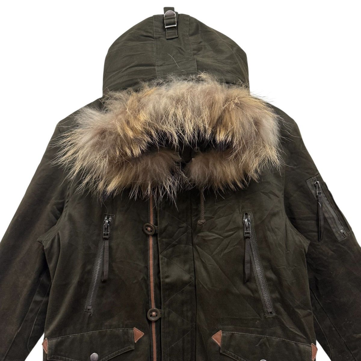 14th Addiction Unlimited Ability Fur Hoodie Jacket Vkei Style Size US M / EU 48-50 / 2 - 4 Thumbnail