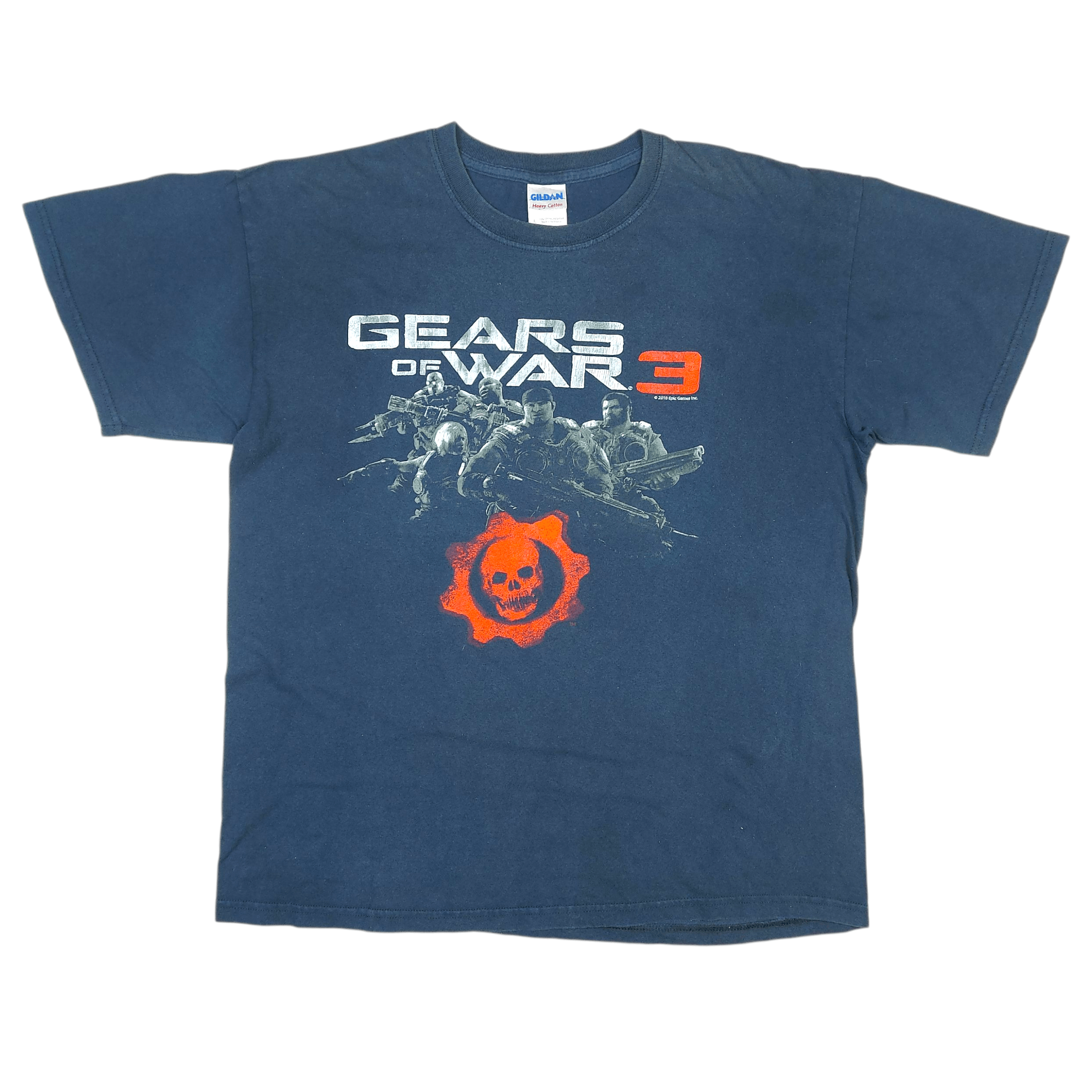 Microsoft Official 2010 Gears of War 3 Xbox 360 Epic Games TEE Size US L / EU 52-54 / 3 - 1 Thumbnail