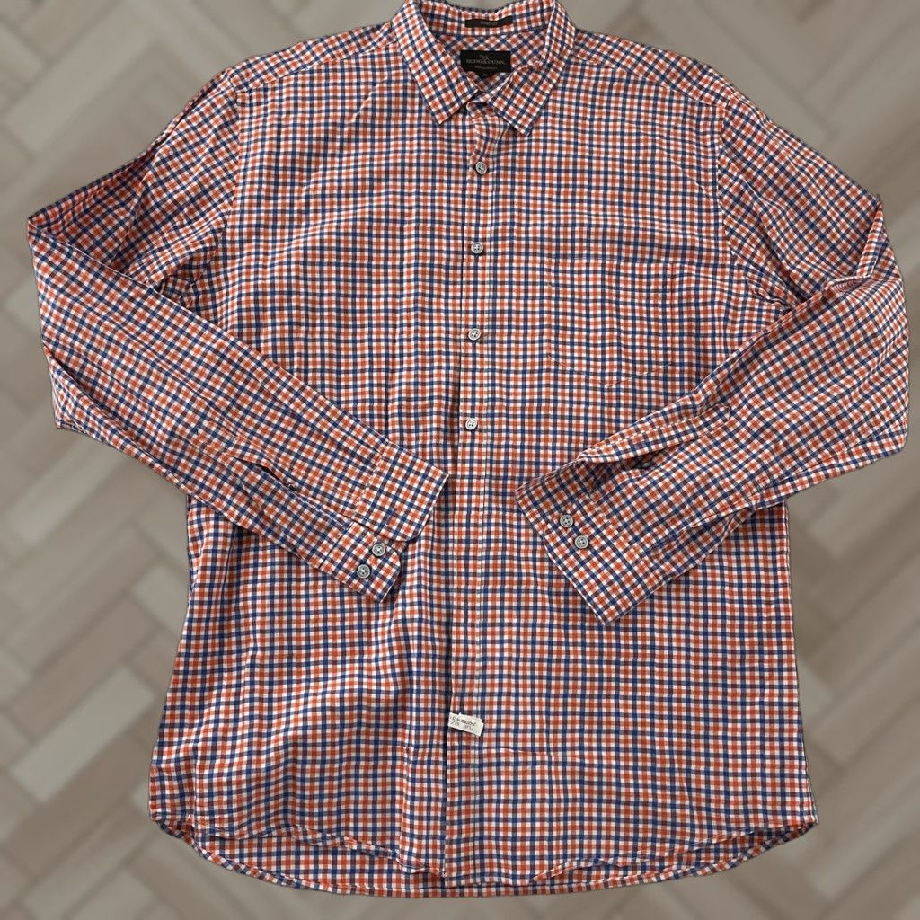 Rodd & Gunn Rodd & Gunn Sports Shirt XL Blue Multicolor Plaid Long Sleeve Button-Up Men’s Size US XL / EU 56 / 4 - 1 Thumbnail