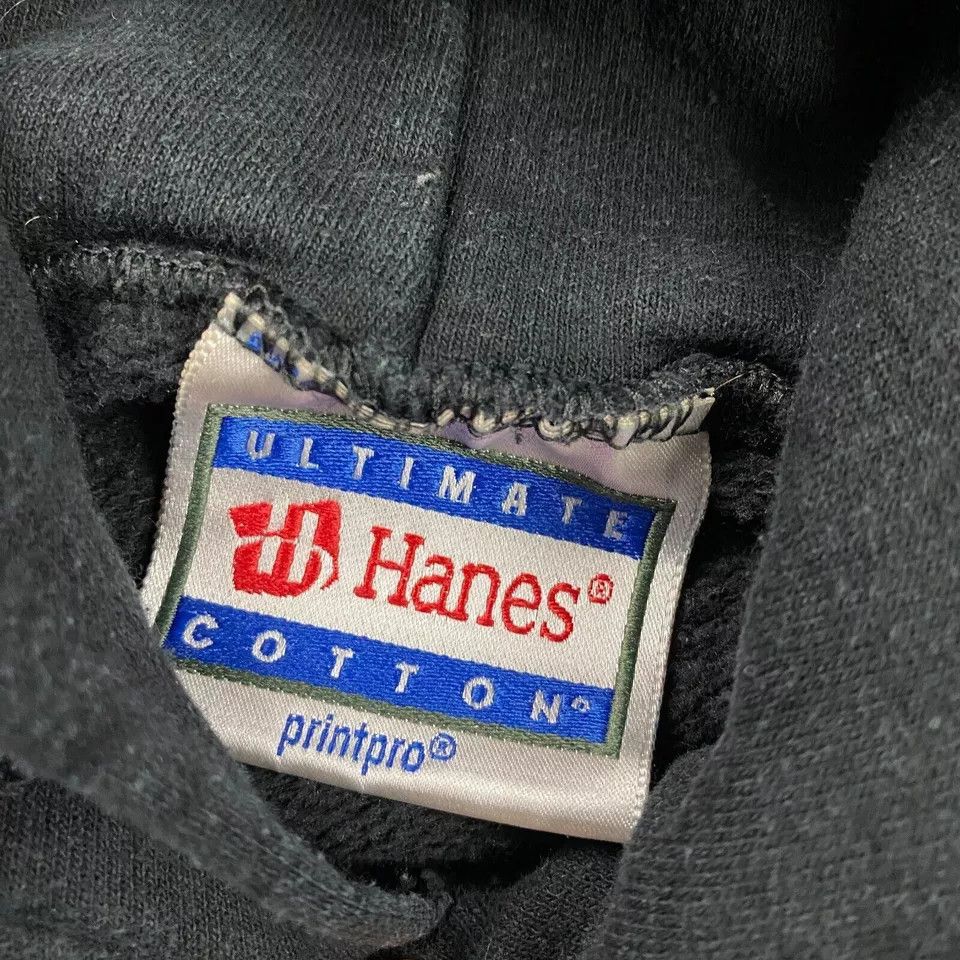 Hanes × Vintage Vintage Hanes Hoodie Medium Pullover Added Matter Mens Size US M / EU 48-50 / 2 - 2 Thumbnail