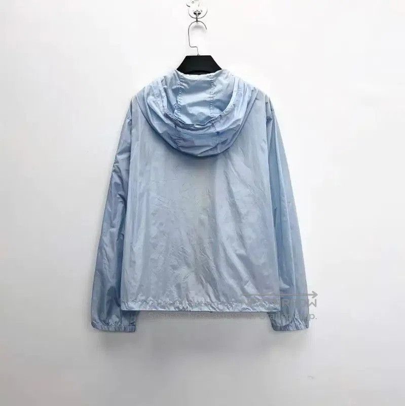 Prada Prada Spring Autumn Light Blue Nylon Jacket. Size US XXL / EU 58 / 5 - 2 Thumbnail