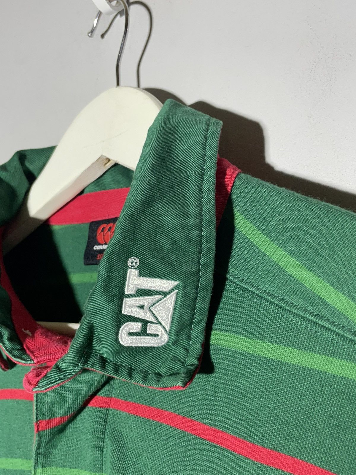 Canterbury of New Zealand Leicester Tigers Canterbury Rugby Y2K Long Sleeve Size US L / EU 52-54 / 3 - 6 Thumbnail