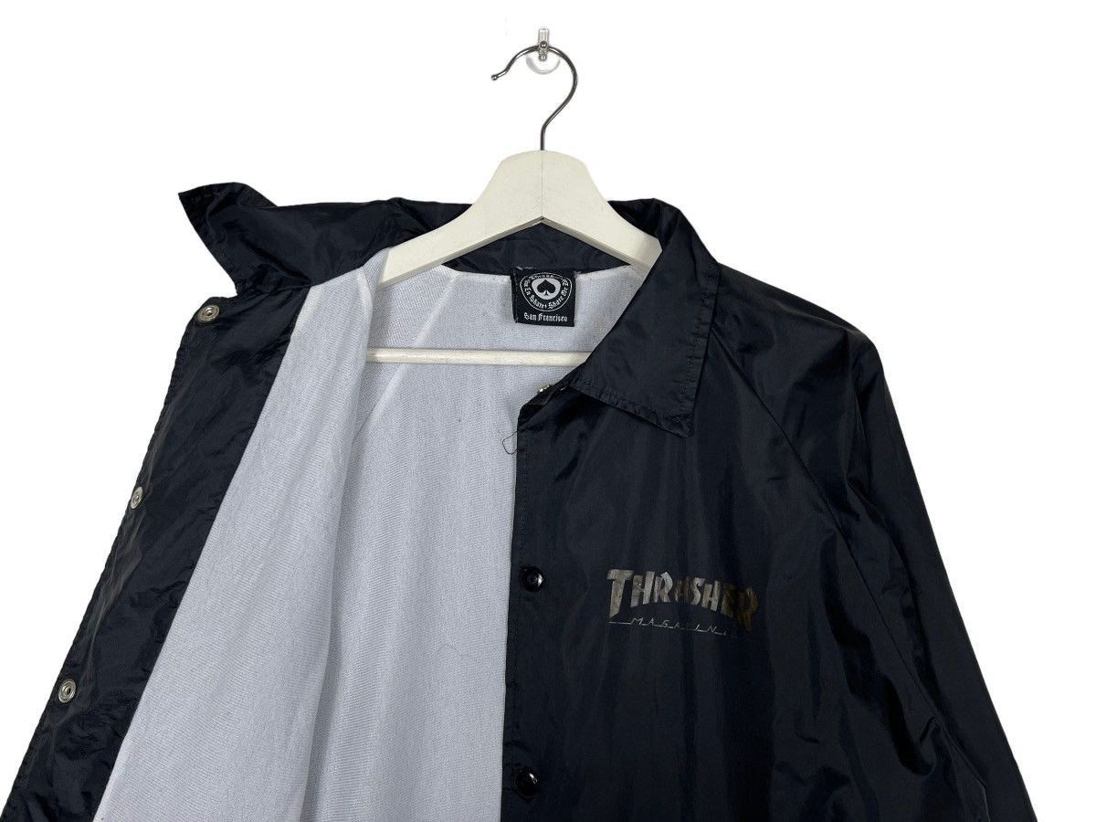Thrasher × Vintage 🔥 VINTAGE THRASHER COACH JACKET MADE IN USA Size US M / EU 48-50 / 2 - 10 Thumbnail
