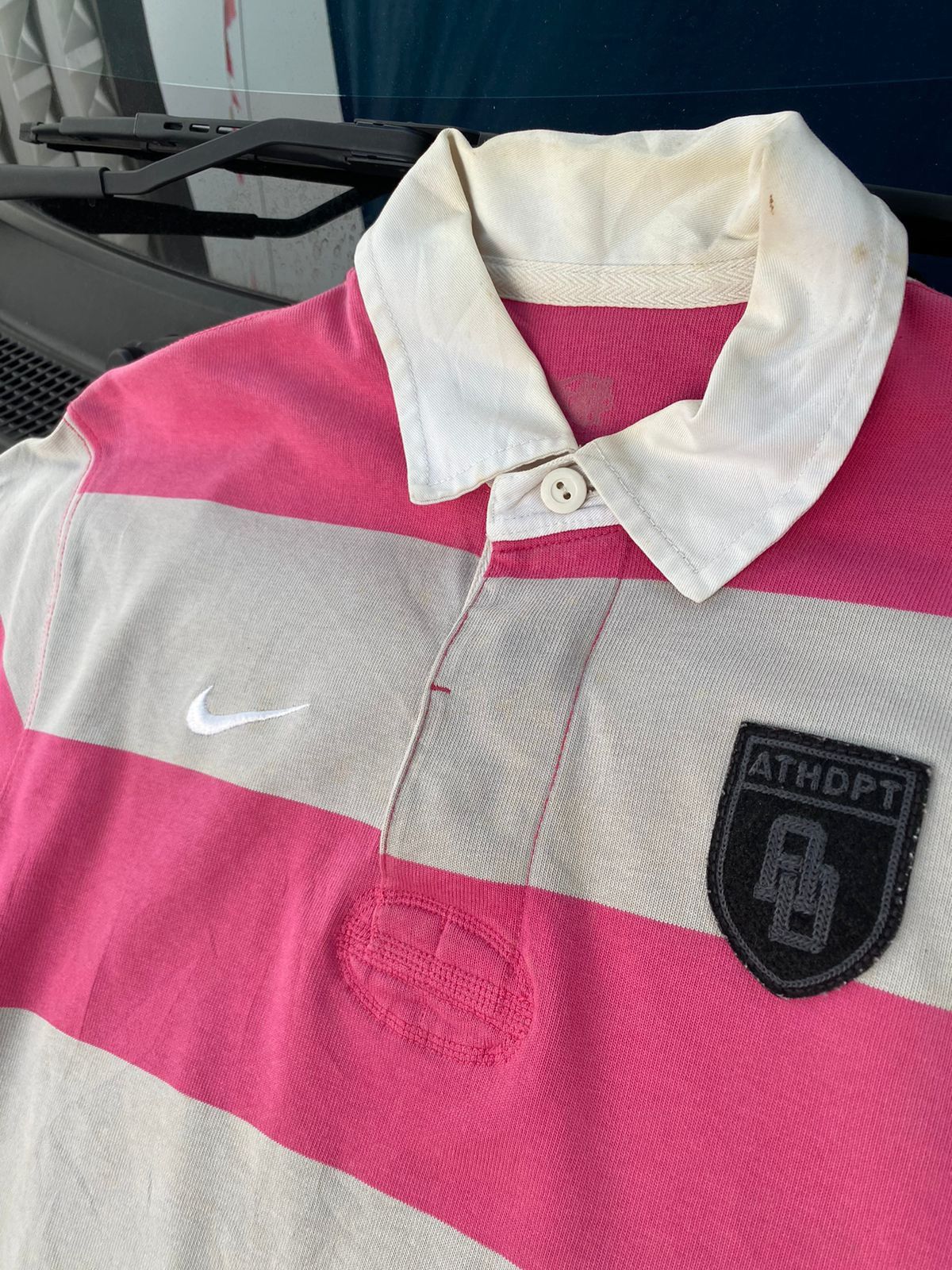 Nike polo shirt rugby nike athletic dept Size US L / EU 52-54 / 3 - 3 Thumbnail