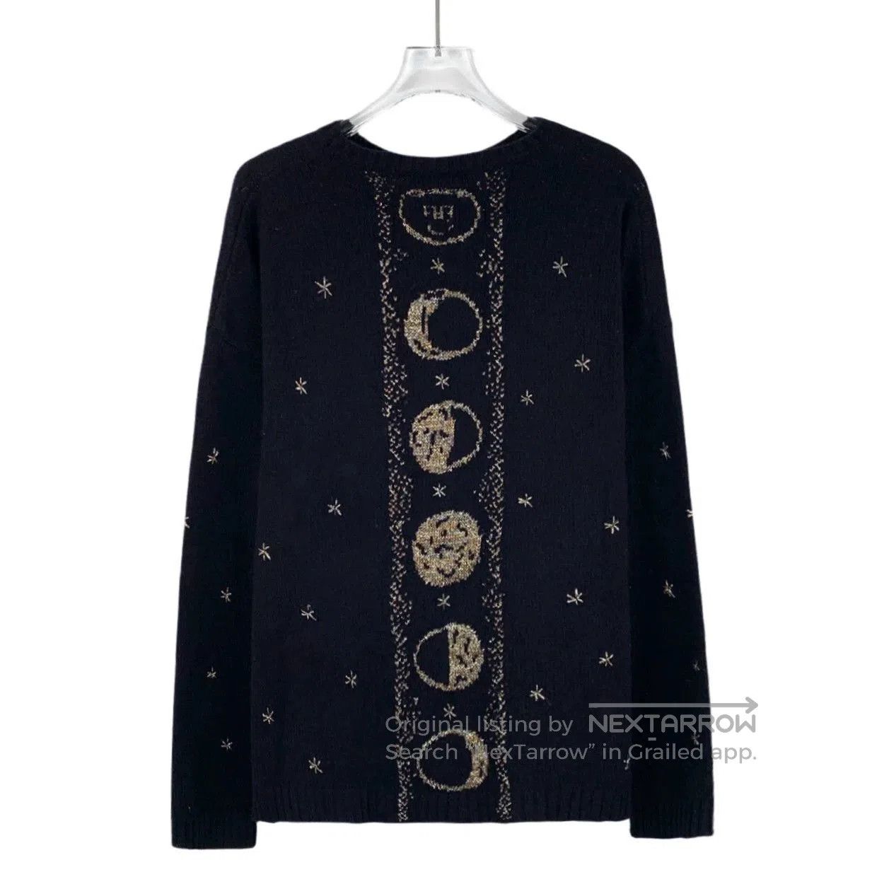 Dior christian dior navy blue cashmere sweater. Size US L / EU 52-54 / 3 - 2 Thumbnail