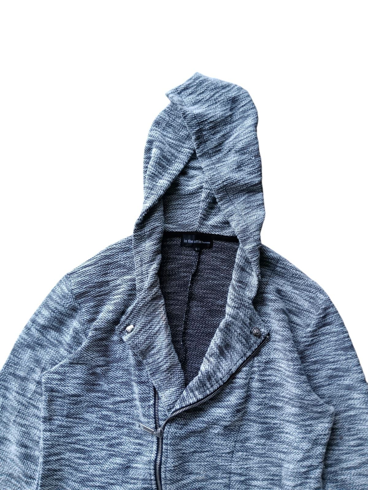In The Attic In the Attic asymmetric zipper long jacket hoodie Size US M / EU 48-50 / 2 - 4 Thumbnail