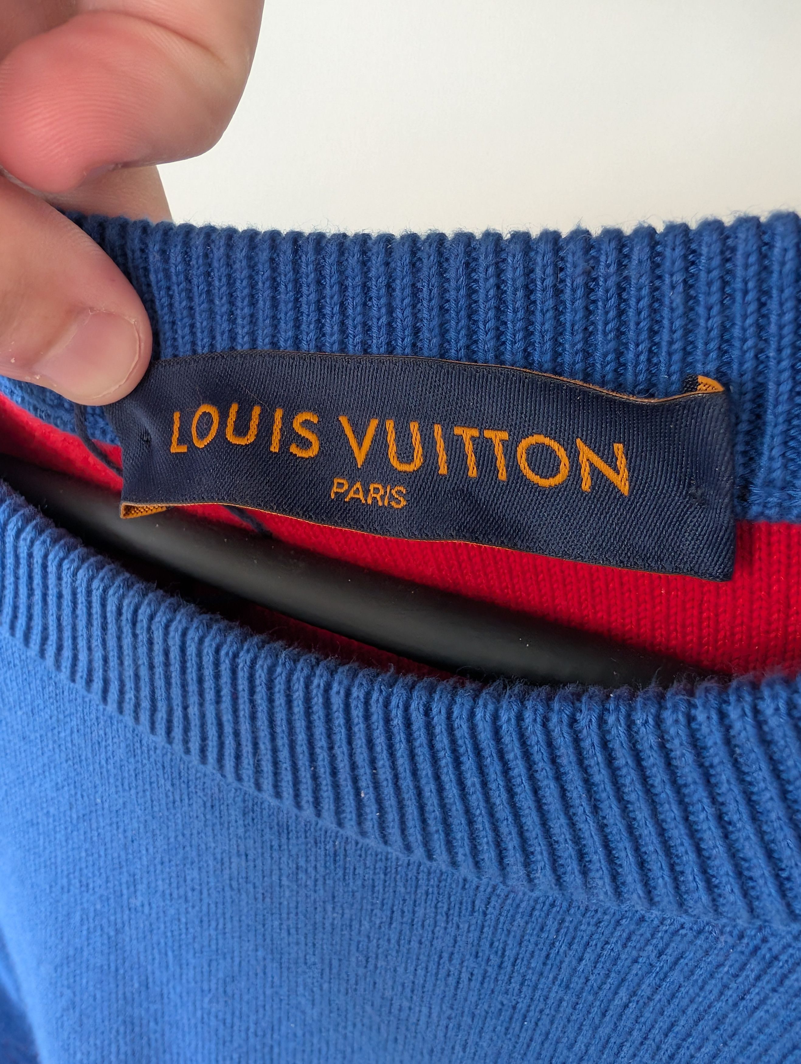 Louis Vuitton Louis Vuitton degraded gradient monogram sweater Size US XL / EU 56 / 4 - 4 Thumbnail