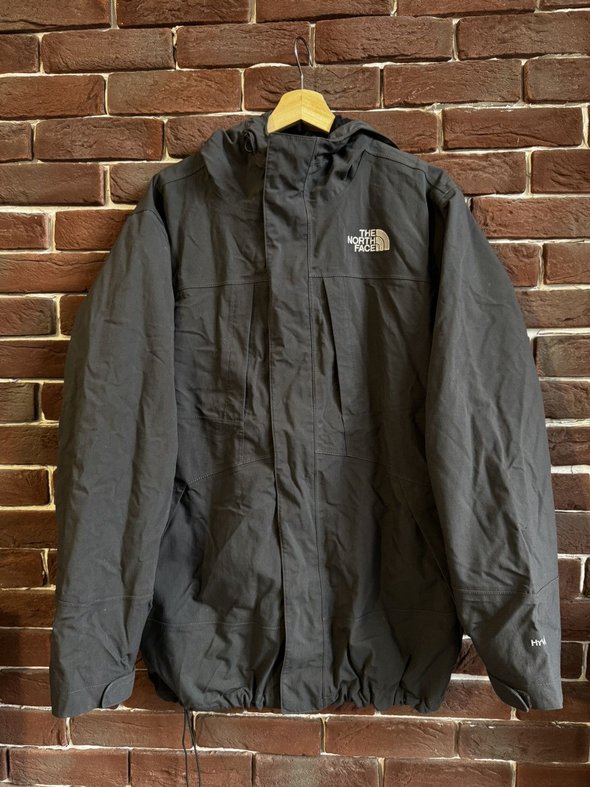 The North Face Rare The North Face TNF Hyvent Jacket Vintage Medium Grey Size US M / EU 48-50 / 2 - 1 Thumbnail