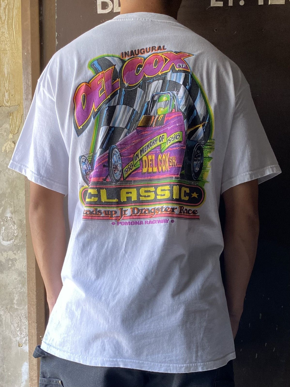 Vintage Vintage Delcox F1 T-shirt Size US L / EU 52-54 / 3 - 2 Thumbnail