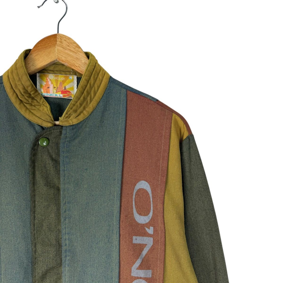 O'Neill × Vintage ❄️80s ONEILL SURF BOMBER JACKET Size US L / EU 52-54 / 3 - 4 Thumbnail