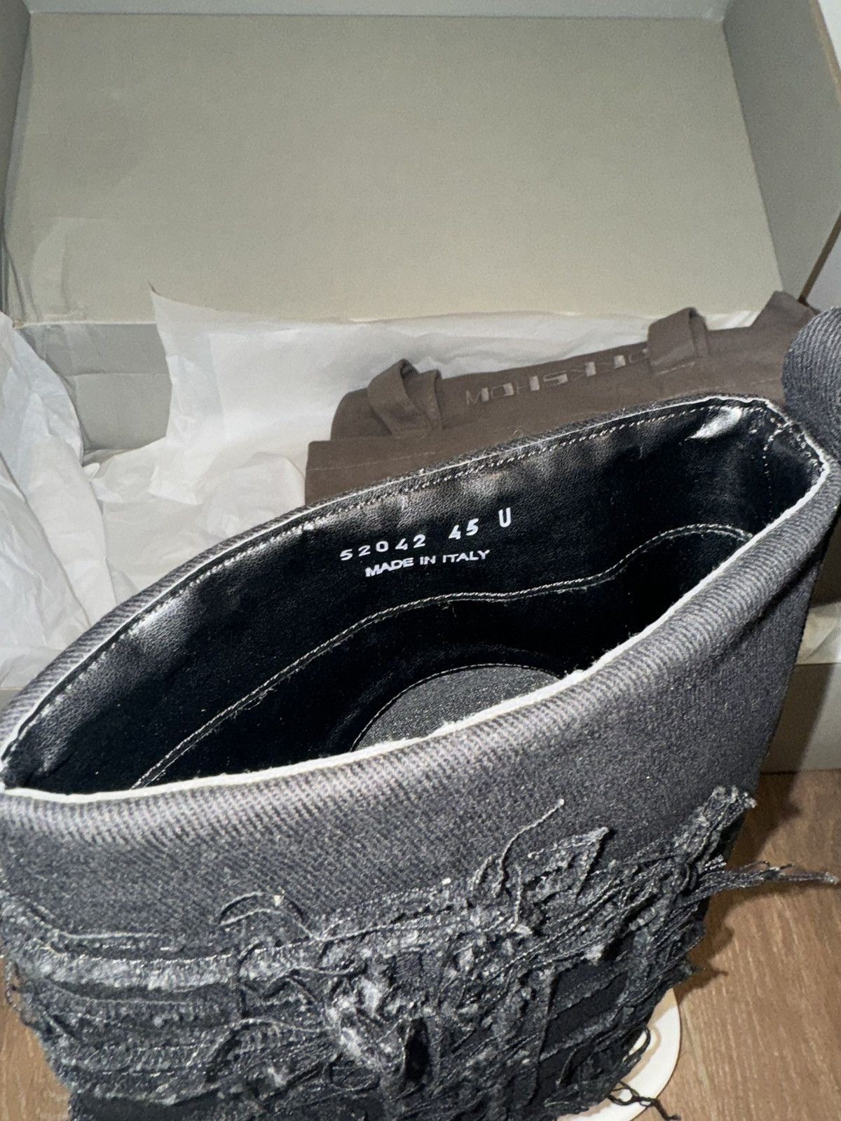 Rick Owens Drkshdw BRAND NEW RICK OWENS BOOTS Size US 12 / EU 45 - 9 Thumbnail