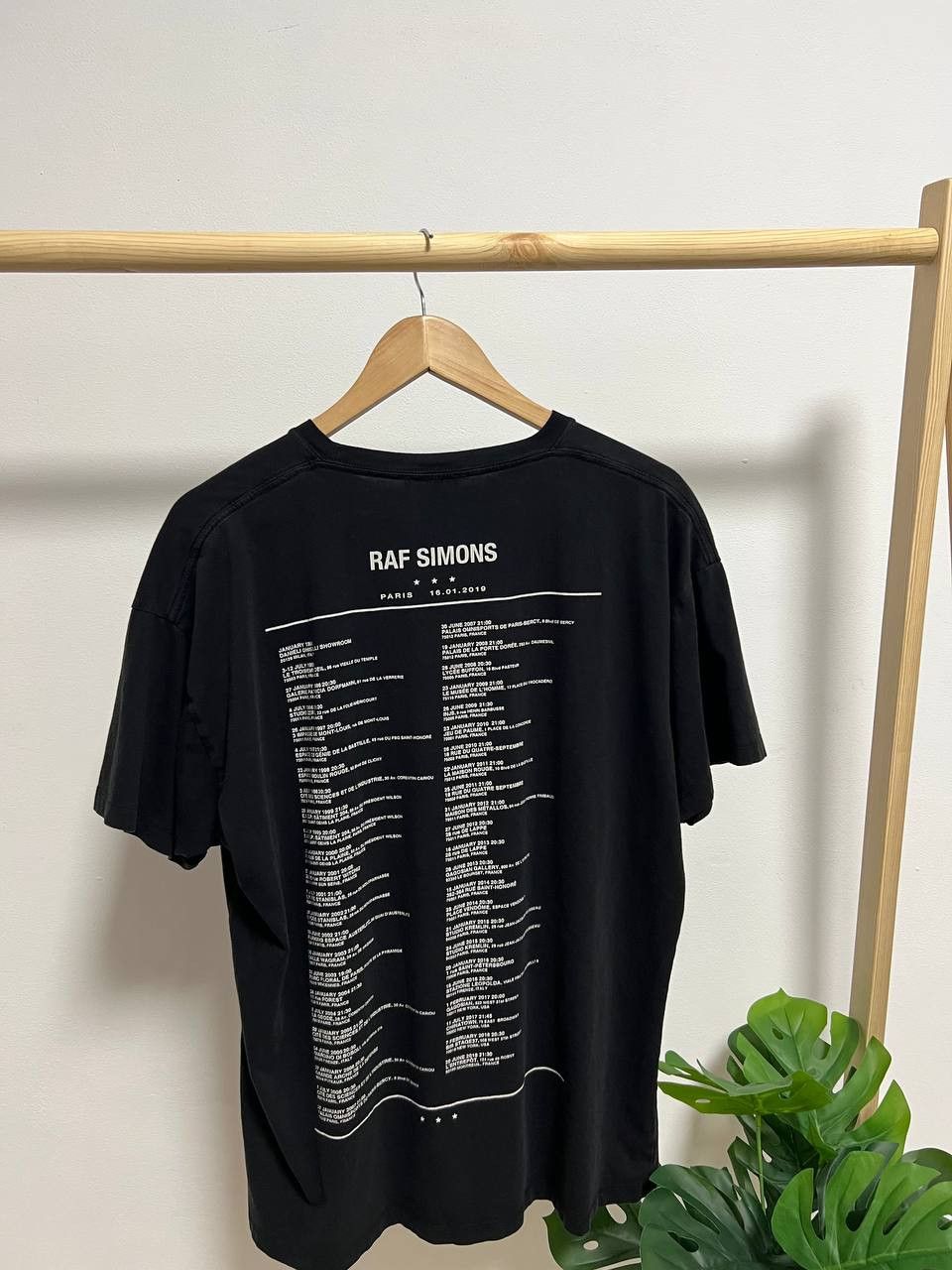 Raf Simons × Vintage Vintage t-shirt RAF SIMONS Diptych Fall Winter 2019/20 Paris Size US M / EU 48-50 / 2 - 7 Thumbnail