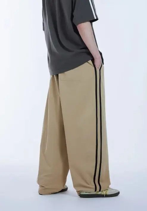 Vintage Streetwear Japanese Design Loose Casual Pants
