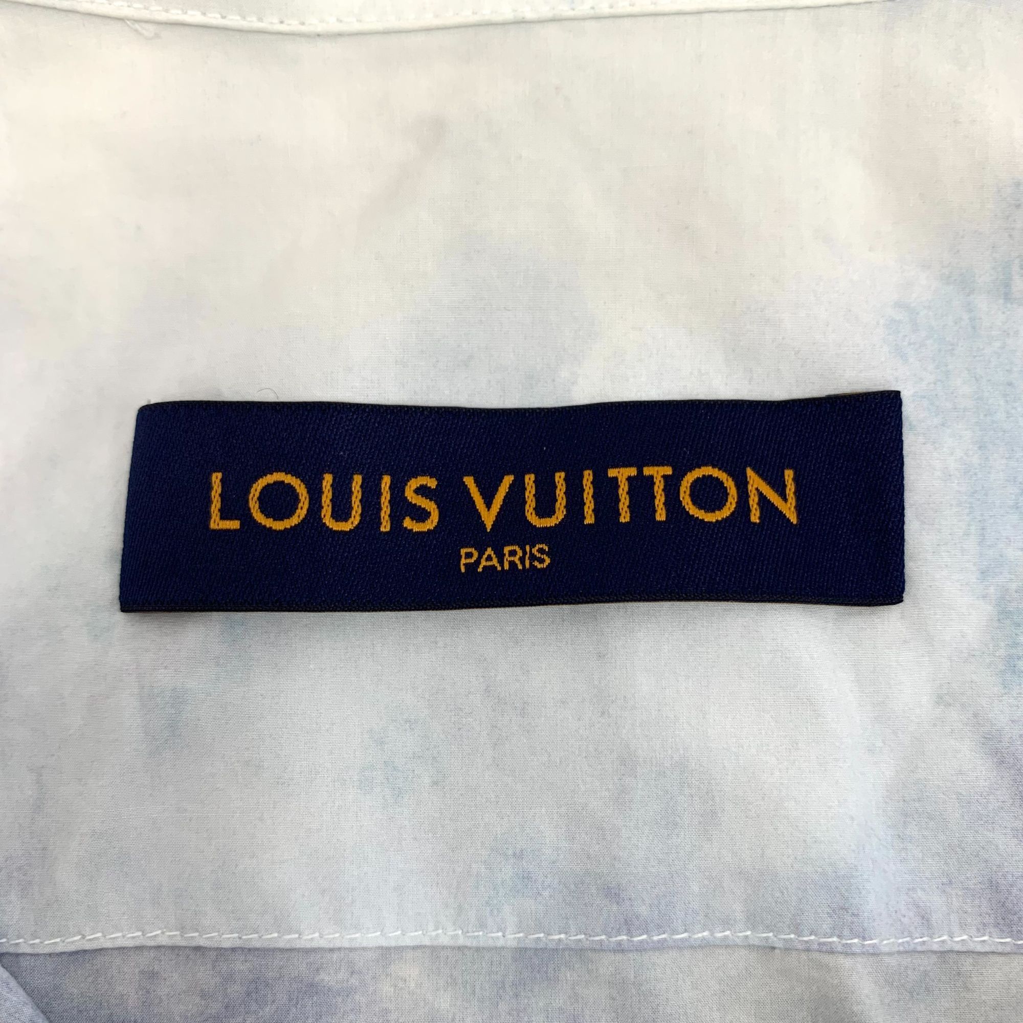 Louis Vuitton Louis Vuitton Sky & Cloud Print Cotton Long-Sleeve Shirt L M Size US L / EU 52-54 / 3 - 2 Thumbnail