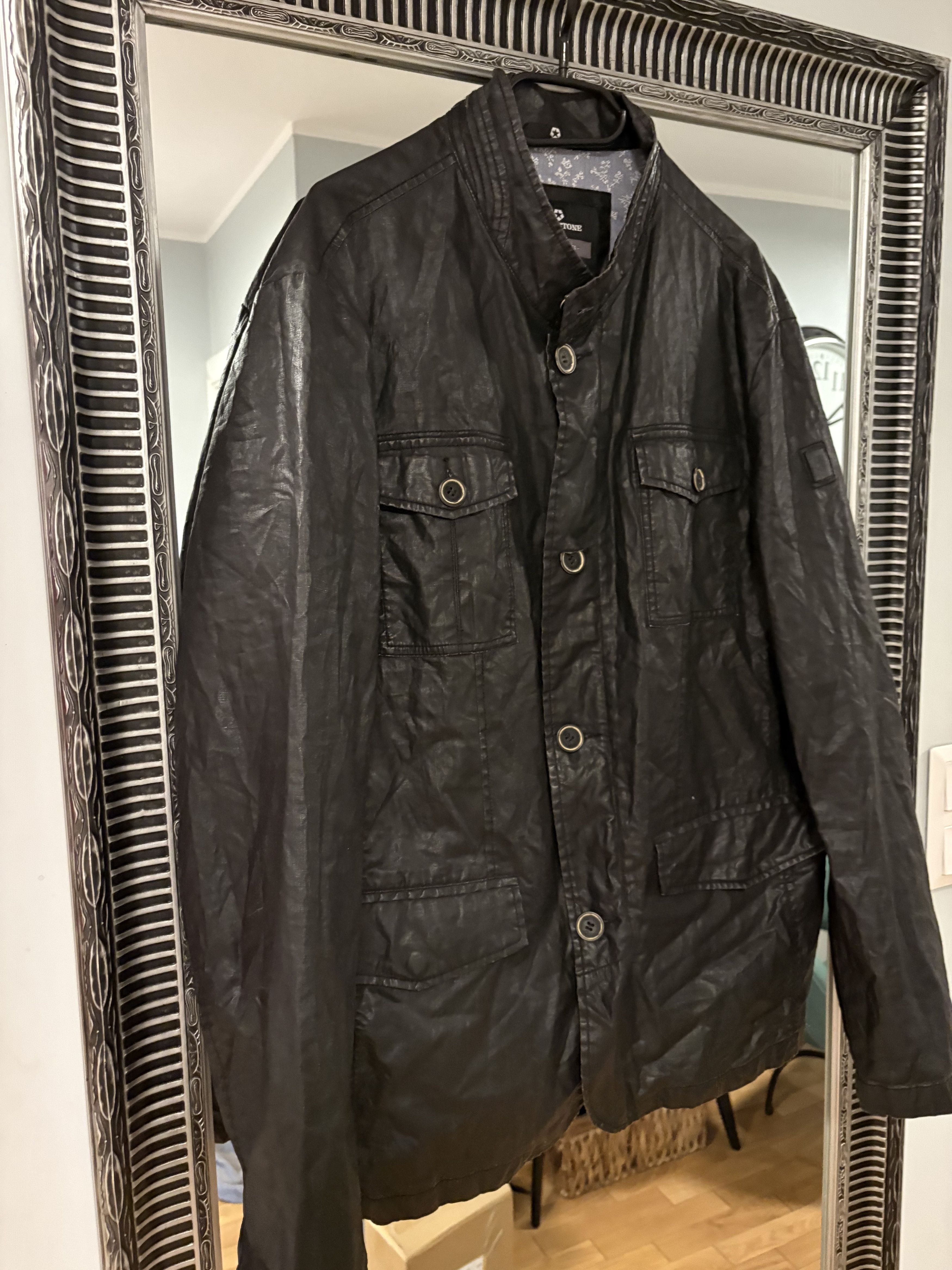 Milestone MILESTONE Luxury Field Jacket 100% Linen Leather Size XL Size US XL / EU 56 / 4 - 1 Thumbnail