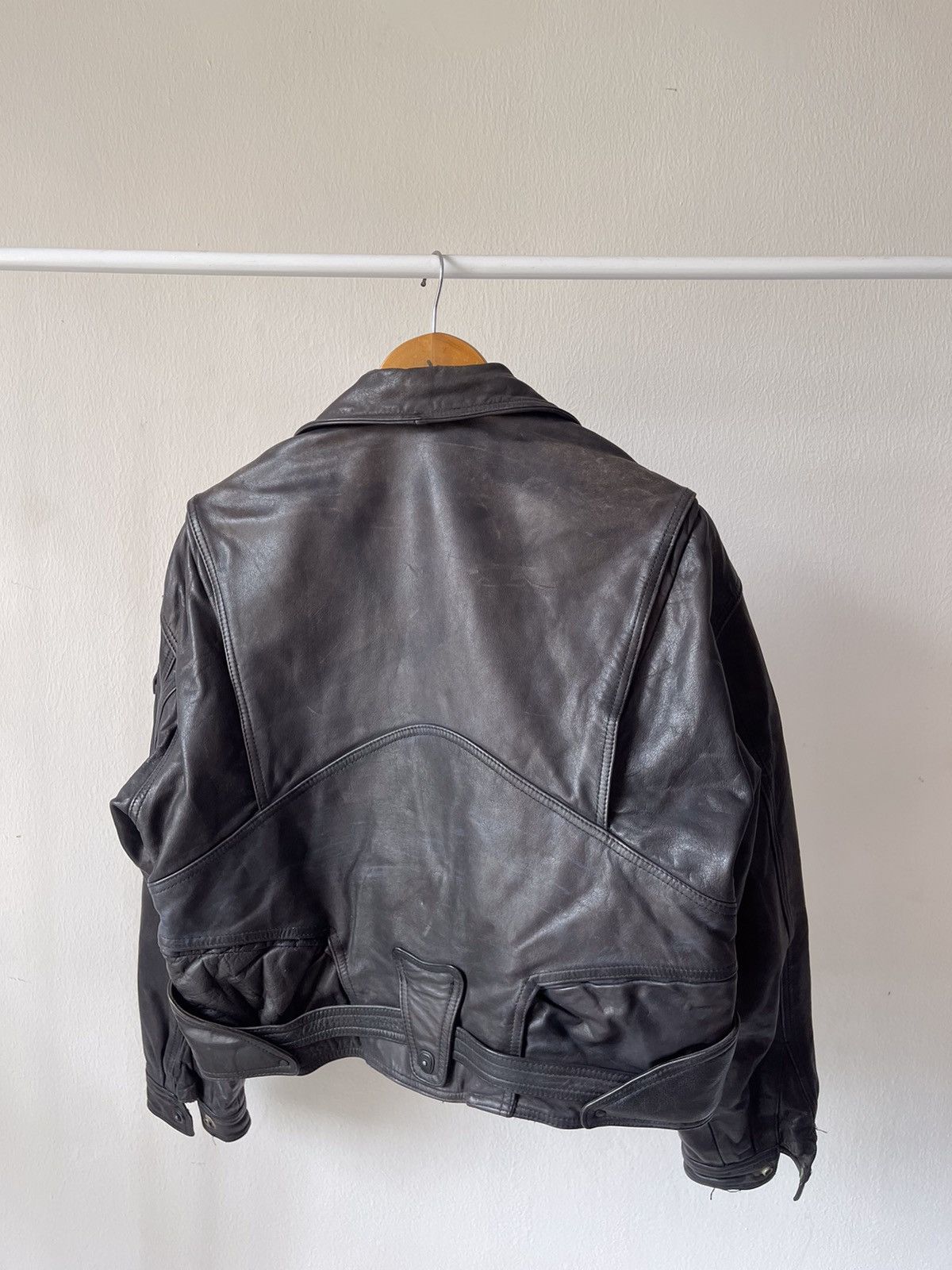 Kadoya Rare 90s Kadoya Leather Motorcycle Jacket Size US M / EU 48-50 / 2 - 6 Thumbnail