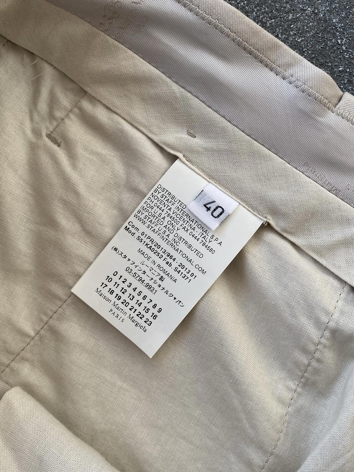 Maison Margiela 04 Maison Martin Margiela Light Wool Casual / Classic Pants Size 40" / US 18 - 10 Thumbnail