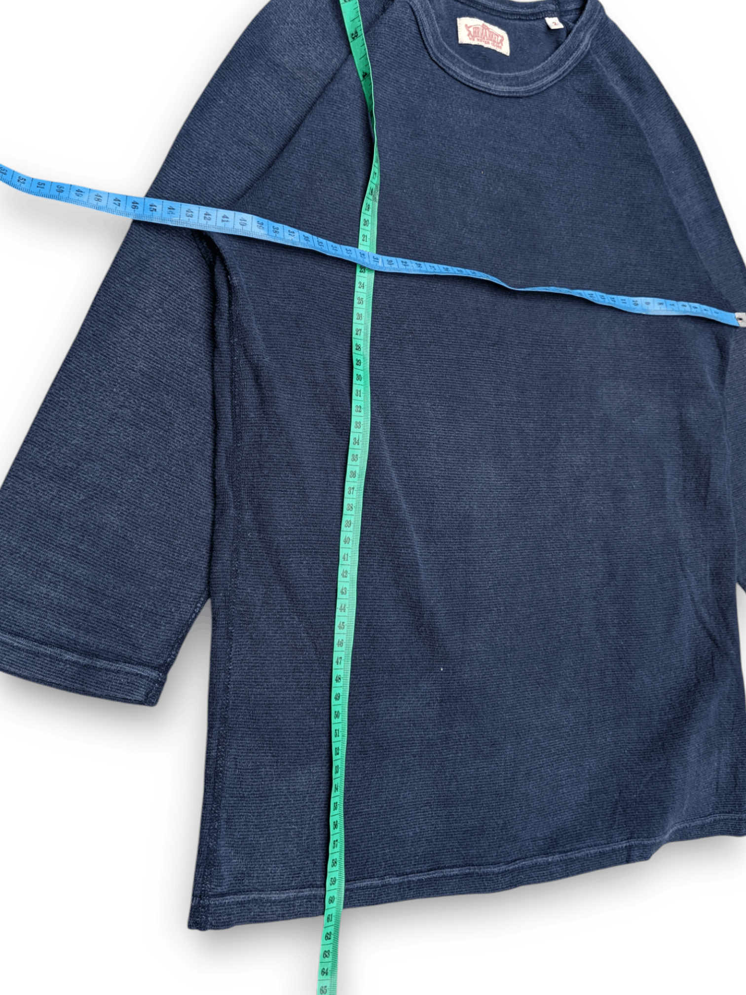 HOLLYWOOD RANCH MARKET Hollywood Ranch Market Indigo Raglan T shirt Size US M / EU 48-50 / 2 - 8 Thumbnail