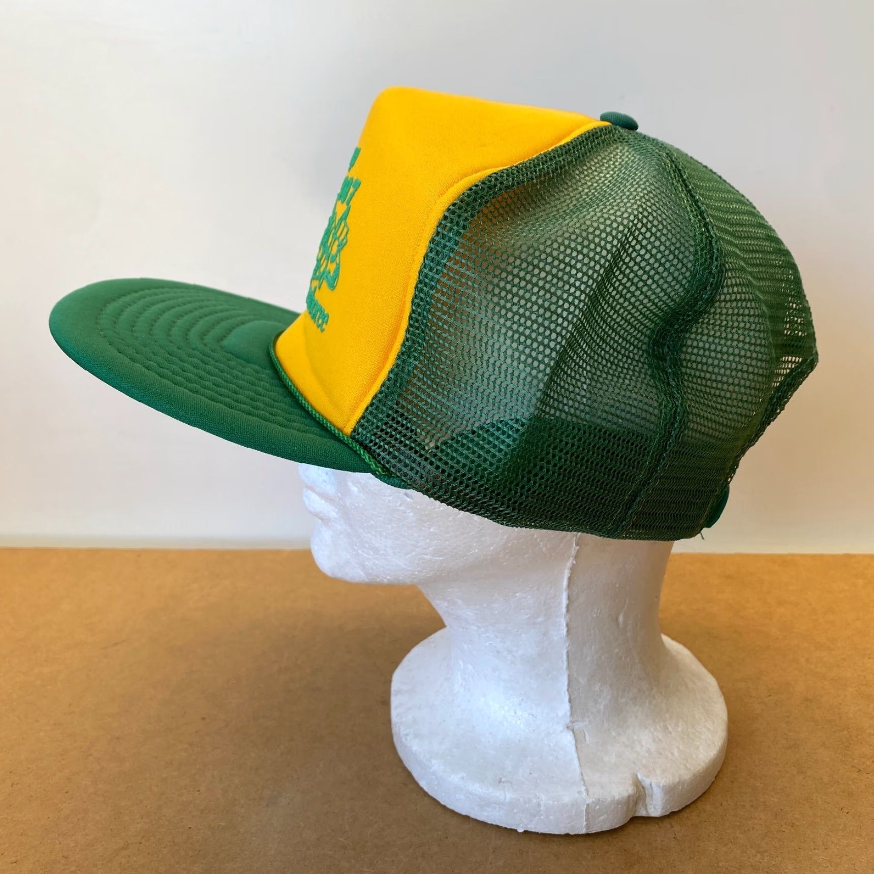Vintage VINTAGE Boy Scouts Trucker Hat 1989 Troop 907 National Jamboree Yellow OTTO Size ONE SIZE - 3 Thumbnail