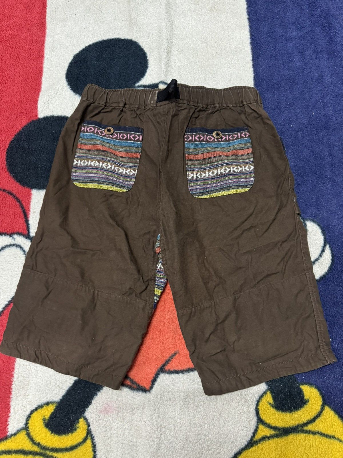 Japanese Brand NAVAJO STYLE SHORT PANTS Size US 36 / EU 52 - 4 Thumbnail