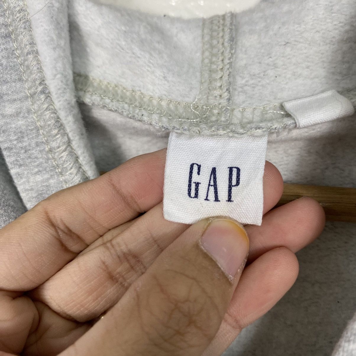Japanese Brand 📌Vintage Gap Hoodie Pull Over Embroidery Issey Miyake Size US XL / EU 56 / 4 - 16 Thumbnail