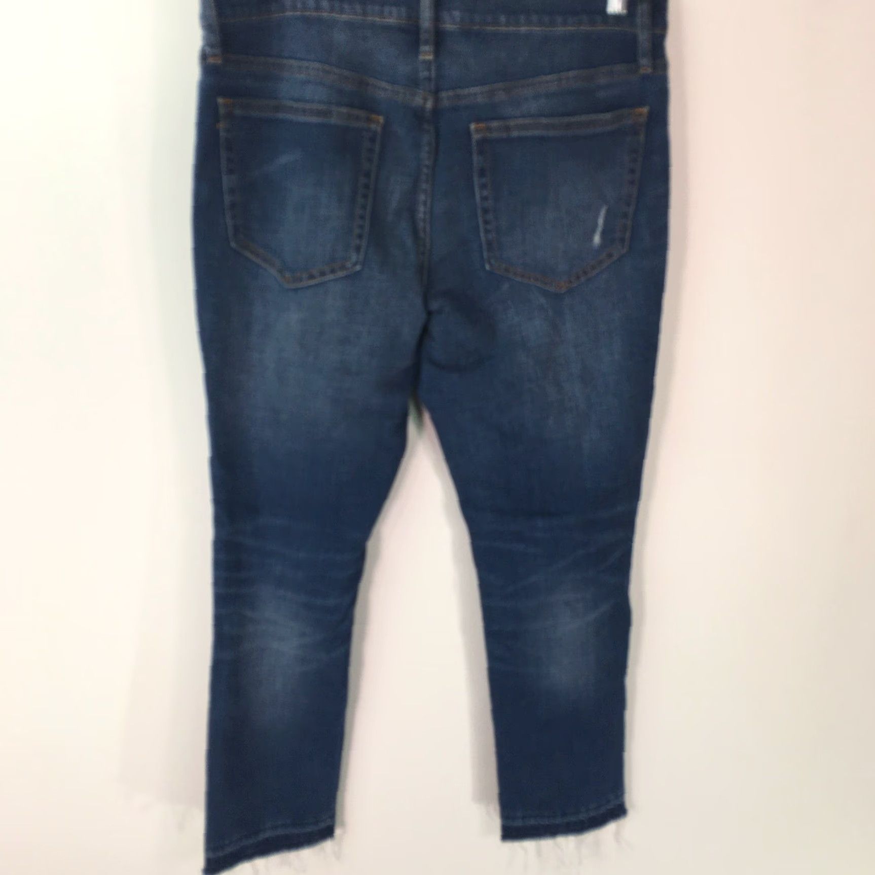 Gap VINTAGE Gap 1969 Womens Girlfriend Jeans Denim Distressed Blue 29 Regular 32W 26L Womens (Mens? No) Girls? Gender: Women. Size 29" - 2 Thumbnail