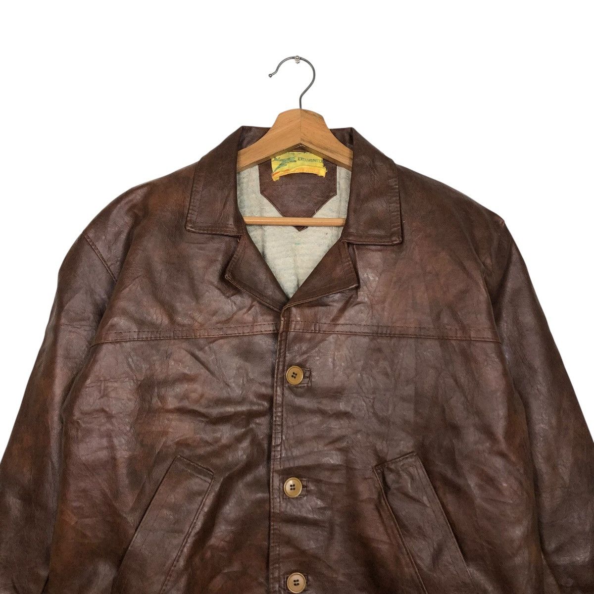 Vintage 🔥VINTAGE 70’s GENUINE LEATHER JACKET AVIATOR COLLECTION USA Size US M / EU 48-50 / 2 - 5 Thumbnail