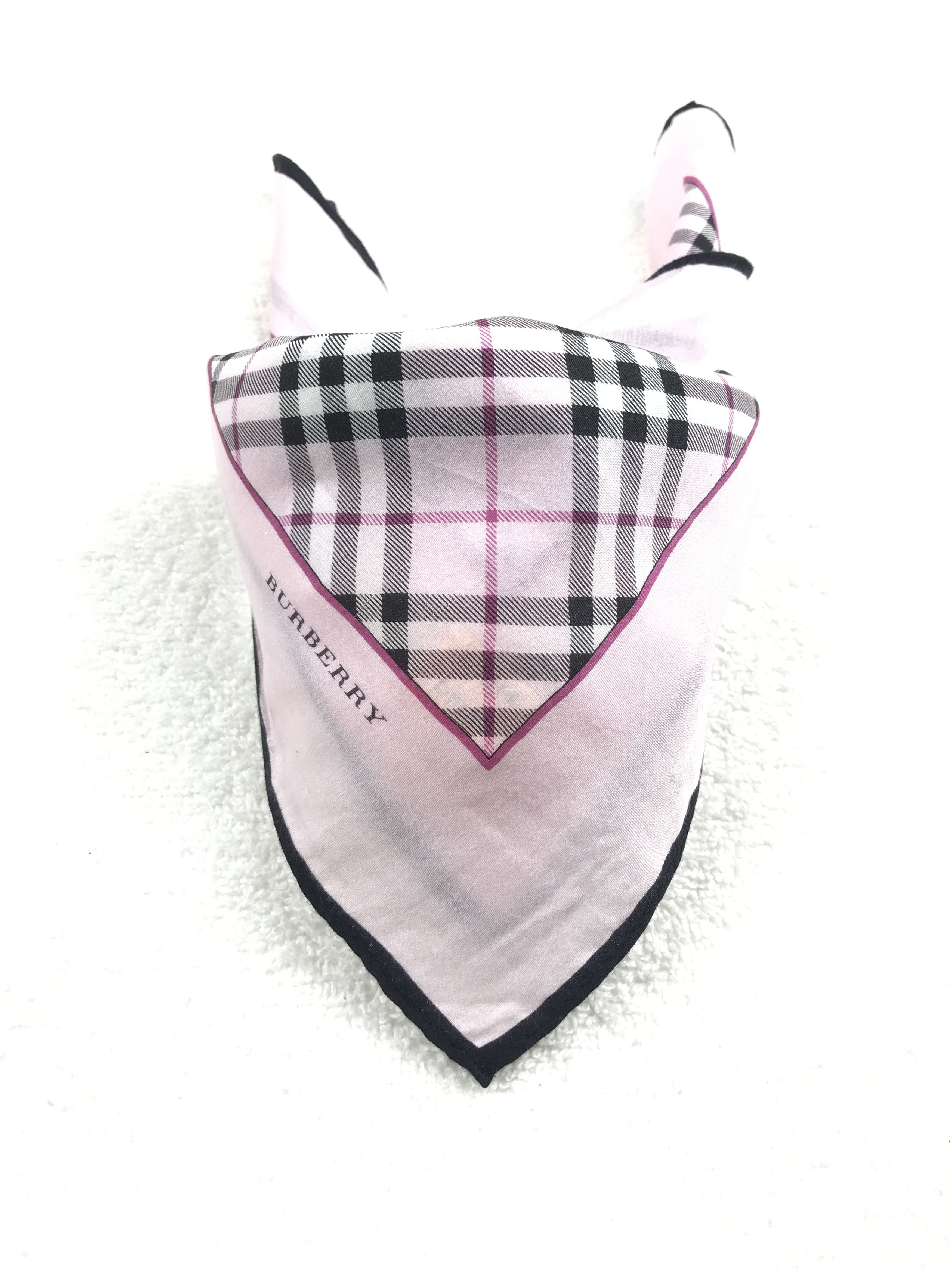 Burberry × Vintage Vintage Burberry Bandana Neckerchief Handkerchief Size ONE SIZE - 3 Thumbnail