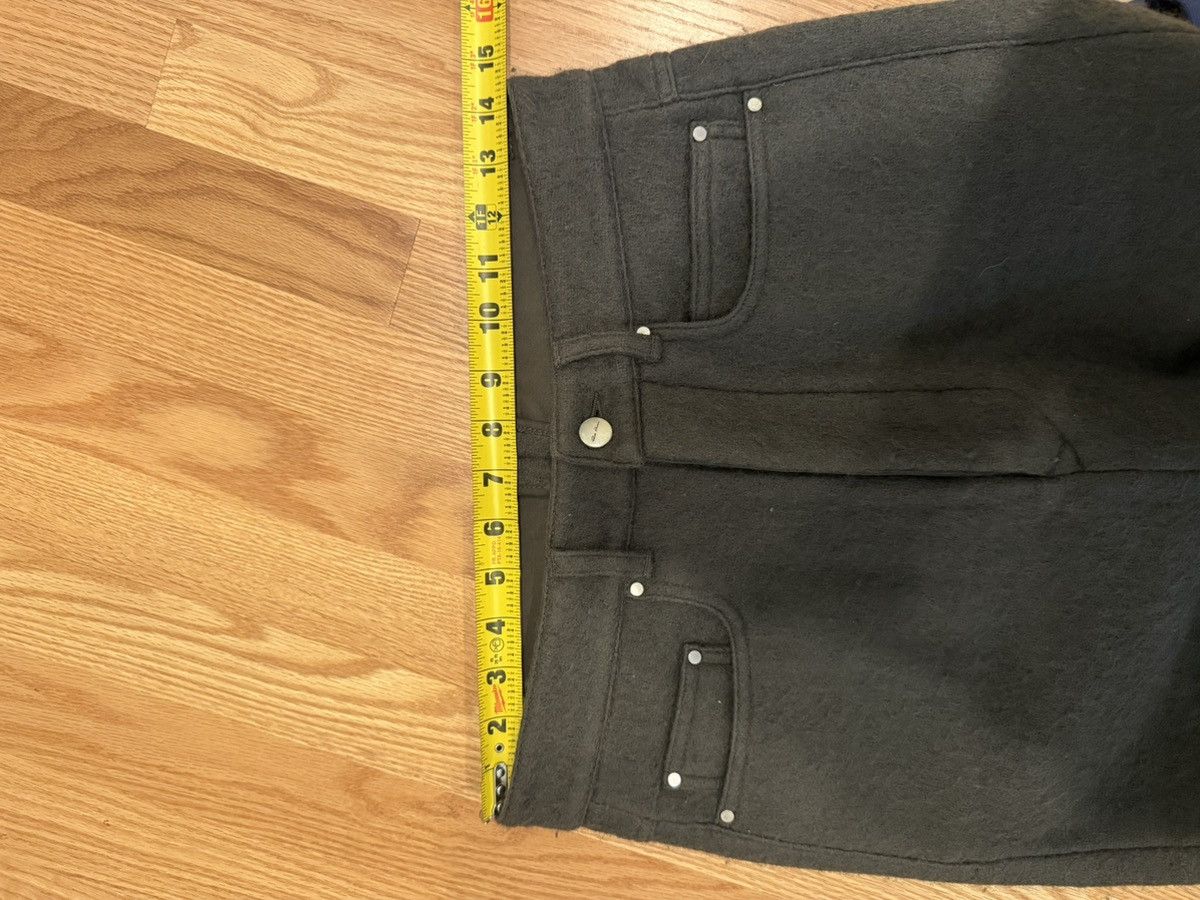Rick Owens Wool “COLLAPSE JEANS” Size US 28 / EU 44 - 12 Thumbnail