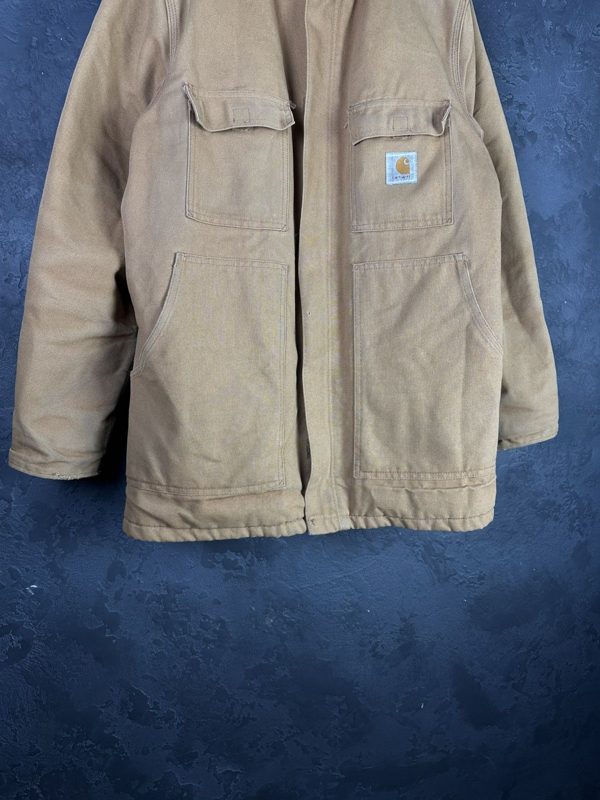 Carhartt × Vintage Rare Design Vintage Carhatt Distressed Jacket 1990s Size US M / EU 48-50 / 2 - 3 Thumbnail