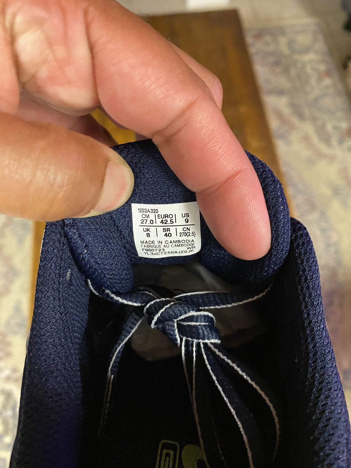 Asics GT-2160 “Midnight/White” Size US 9 / EU 42 - 6 Thumbnail