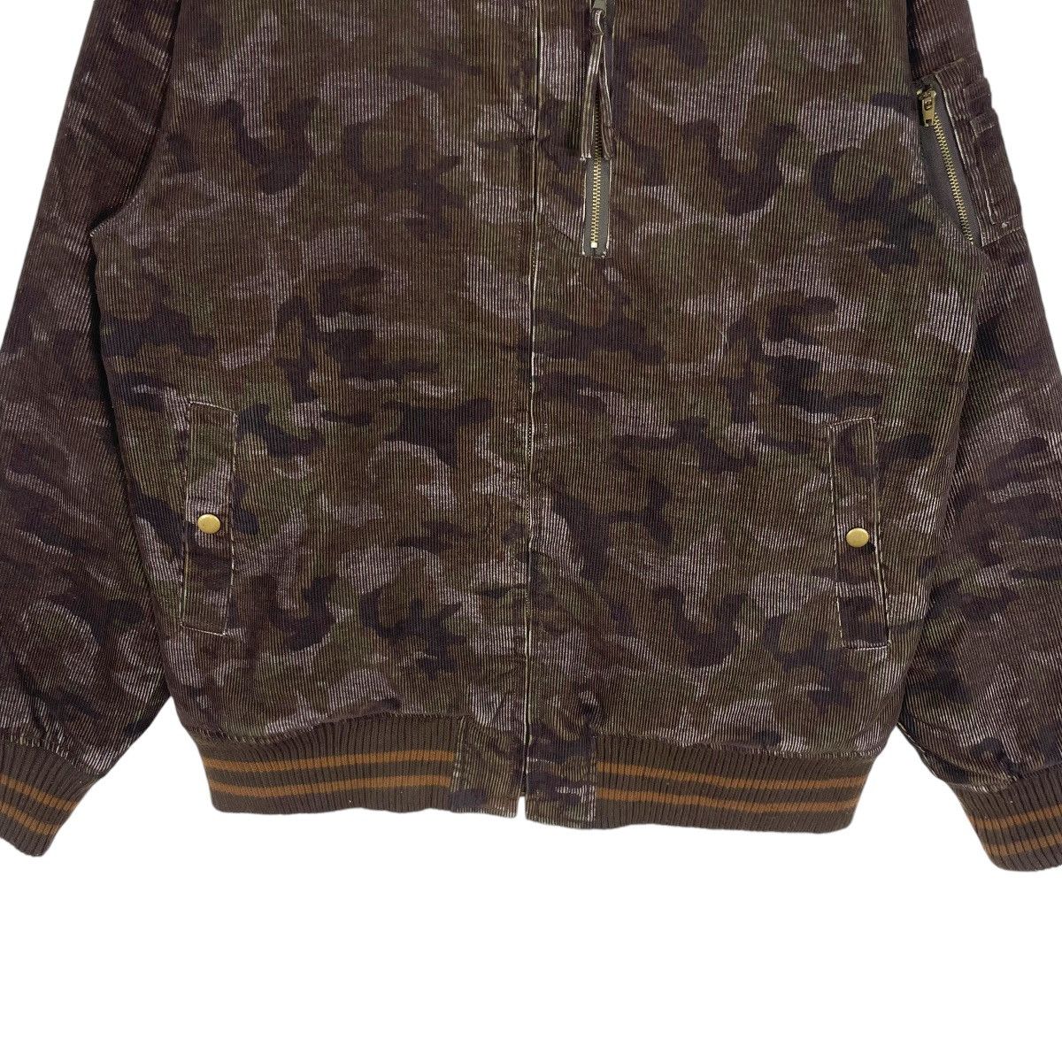 Japanese Brand Vintage CRU California Usa Camoflage Bomber Jacket Streetwea Size US M / EU 48-50 / 2 - 6 Thumbnail