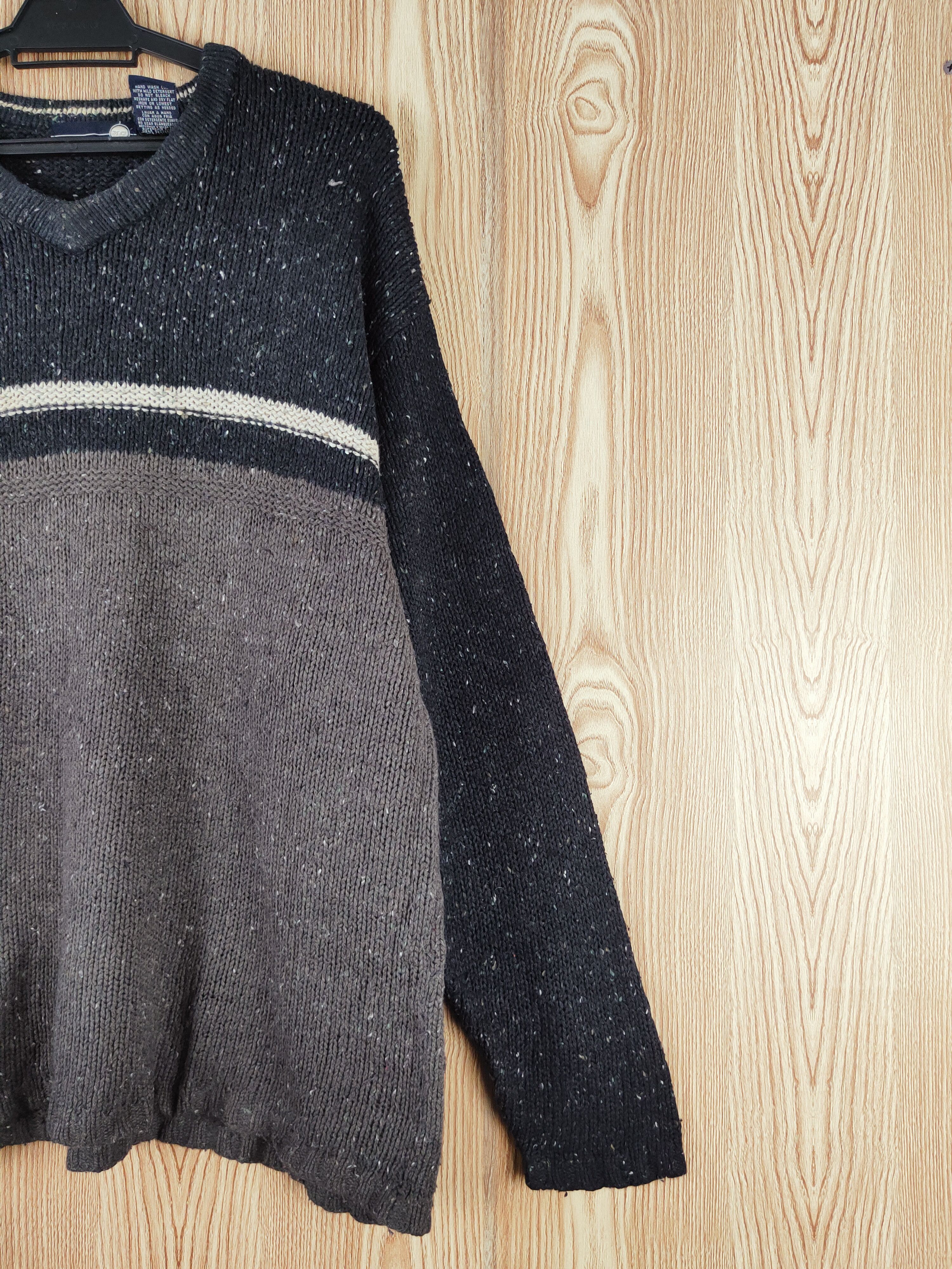 Japanese Brand × Vintage COOL DESIGN 💥N9 Black Knitwear Long Sleeve T-shirts Size US XL / EU 56 / 4 - 5 Thumbnail