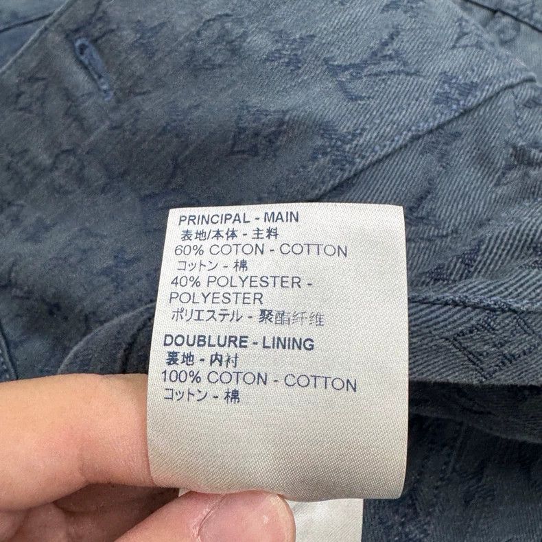 Louis Vuitton Louis Vuitton Full color and full print print denim jacket Size US M / EU 48-50 / 2 - 4 Thumbnail