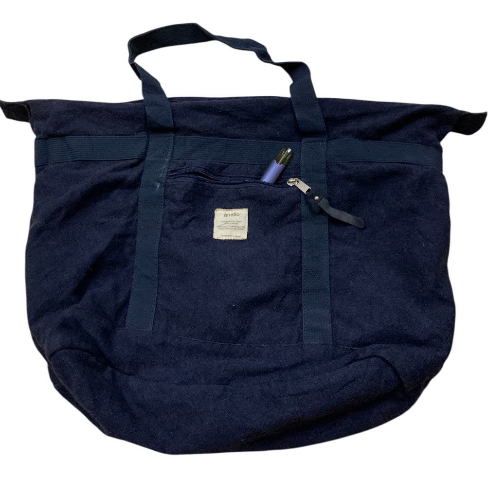 Designer Anello Zipper Large Tote Bag Size ONE SIZE - 4 Thumbnail