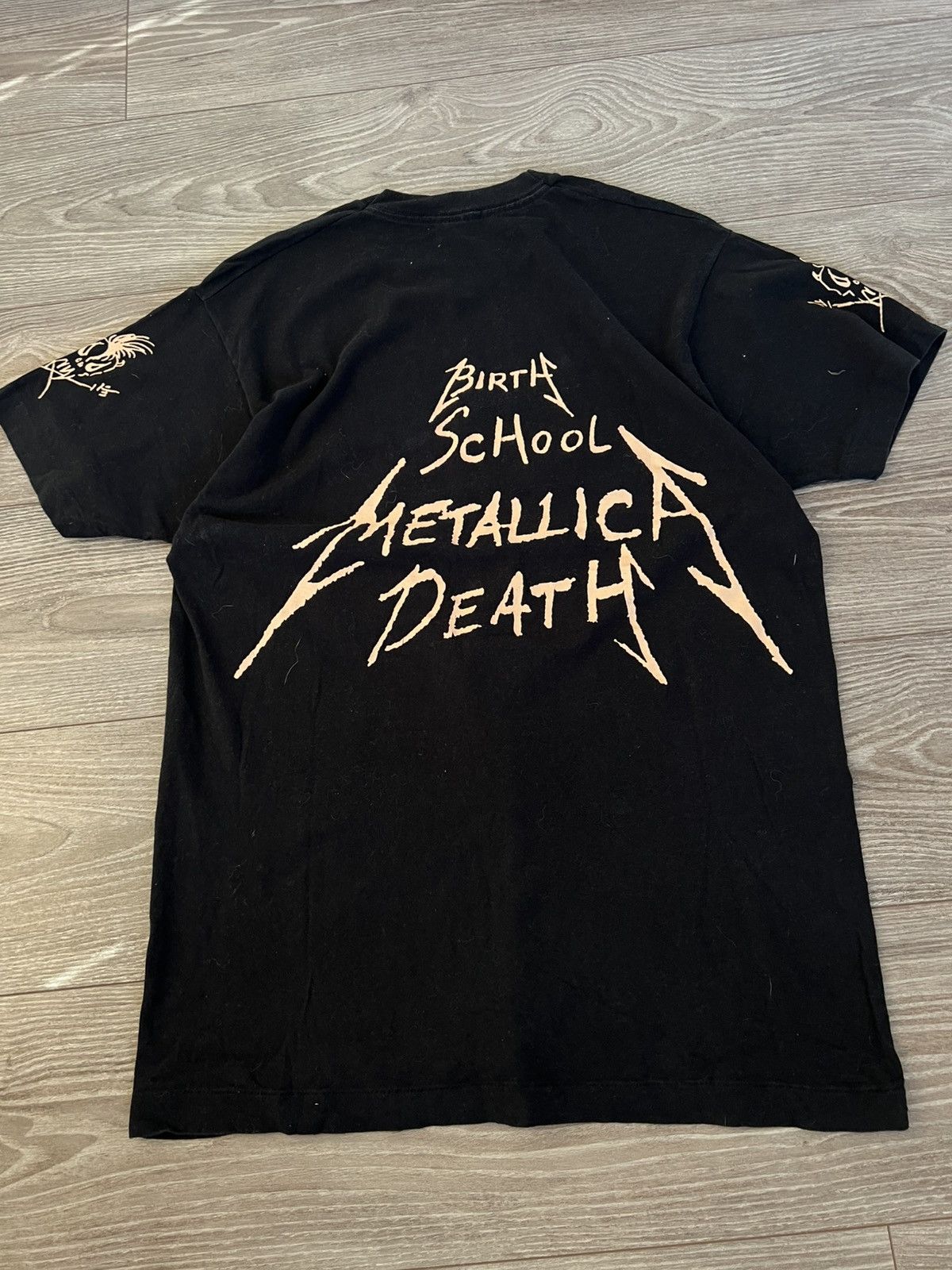 Band Tees ‼️1992 VINTAGE METALLICA Birth School Archival Band T-Shirt‼️ Size US L / EU 52-54 / 3 - 19 Thumbnail