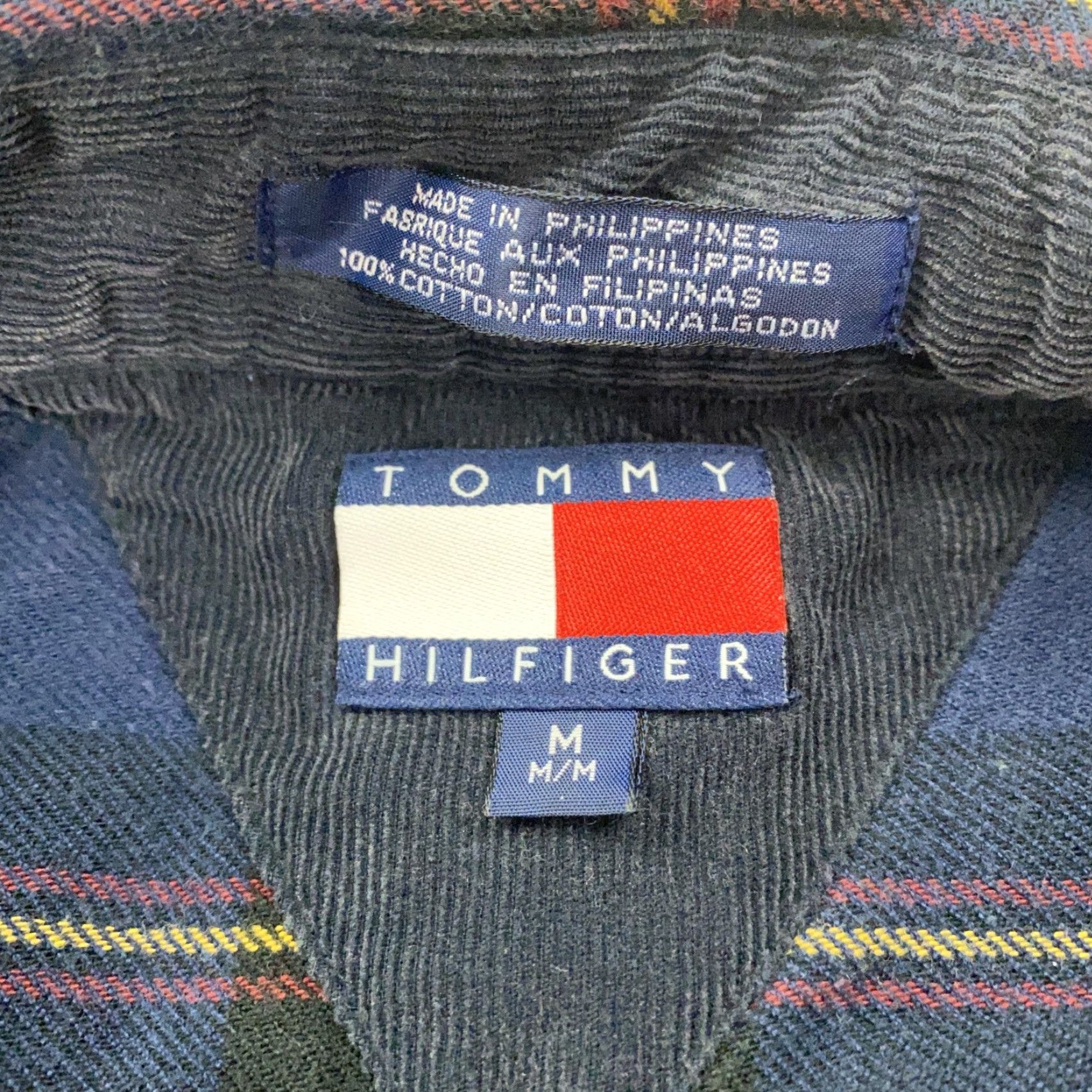 Tommy Hilfiger VTG Tommy Hilfiger Shirt Mens Medium Plaid Button-Down Long Sleeve Casual 90s Size US M / EU 48-50 / 2 - 3 Thumbnail