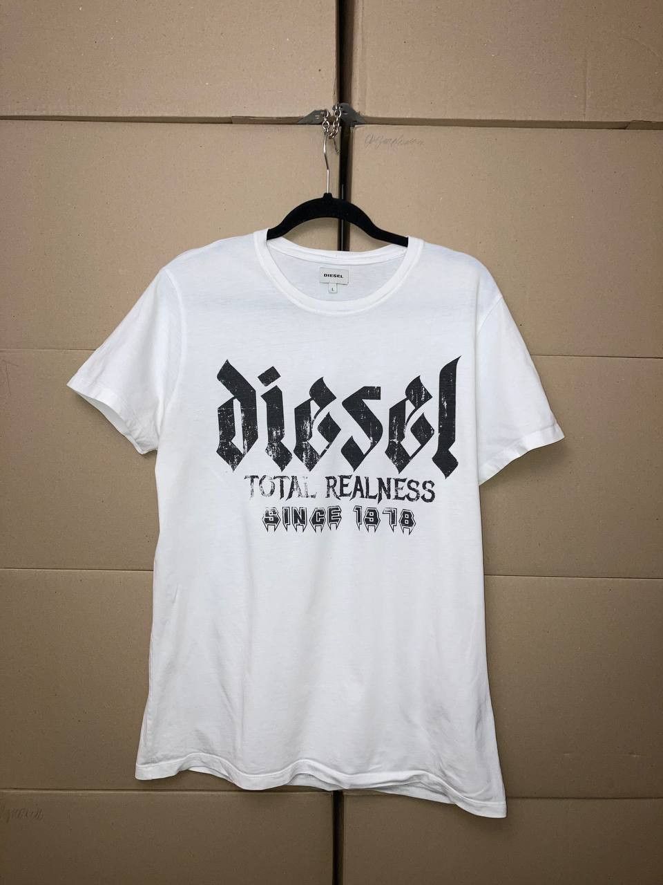 Diesel VINTAGE DIESEL Y2K SKATE AFFLICTION T SHIRT AVANT GARDE SKUL Size US L / EU 52-54 / 3 - 1 Thumbnail