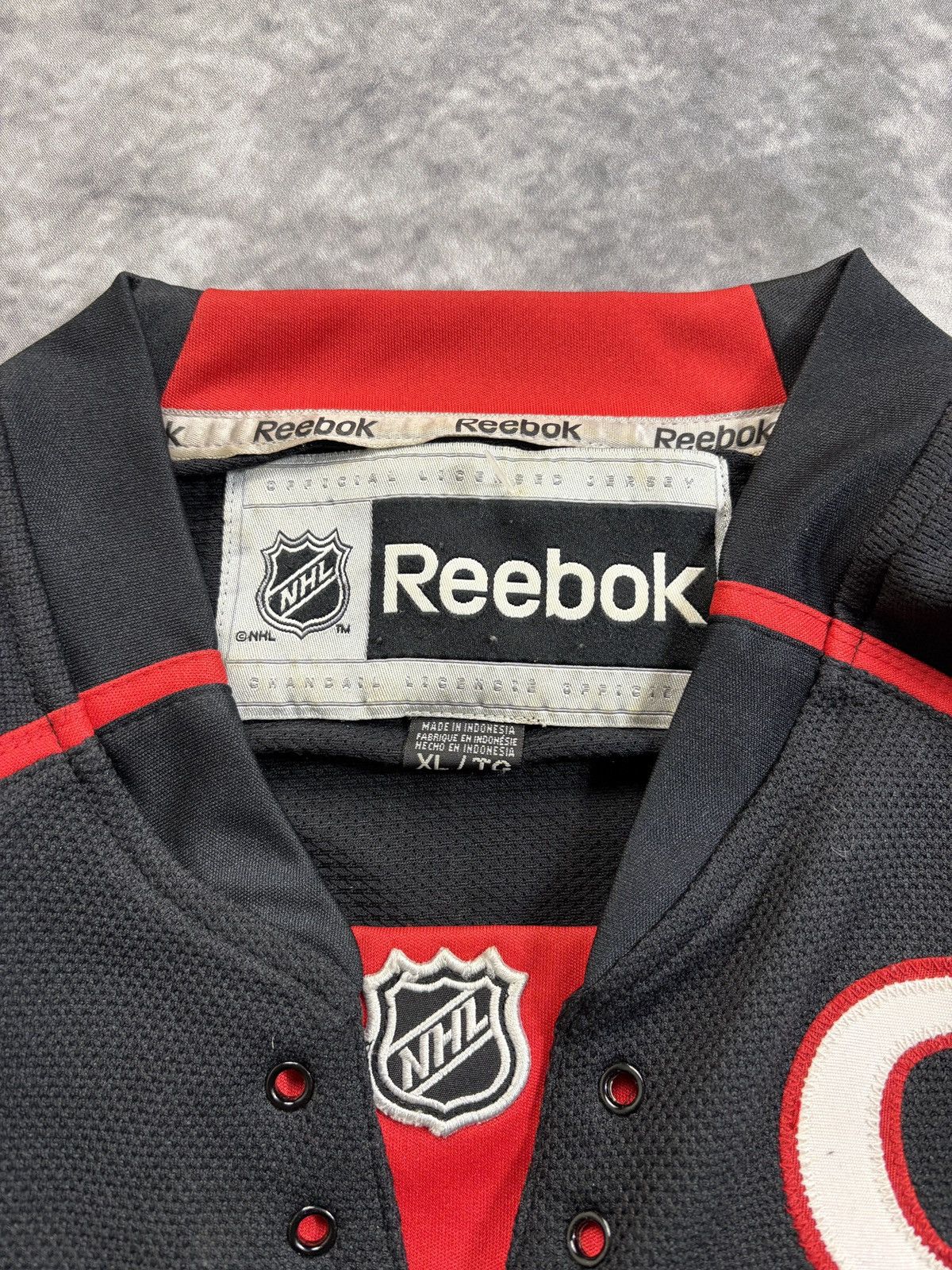 NHL 2008-2011 Ottawa Senators Jersey Sens Alfredson Black Hockey Size US XL / EU 56 / 4 - 6 Thumbnail