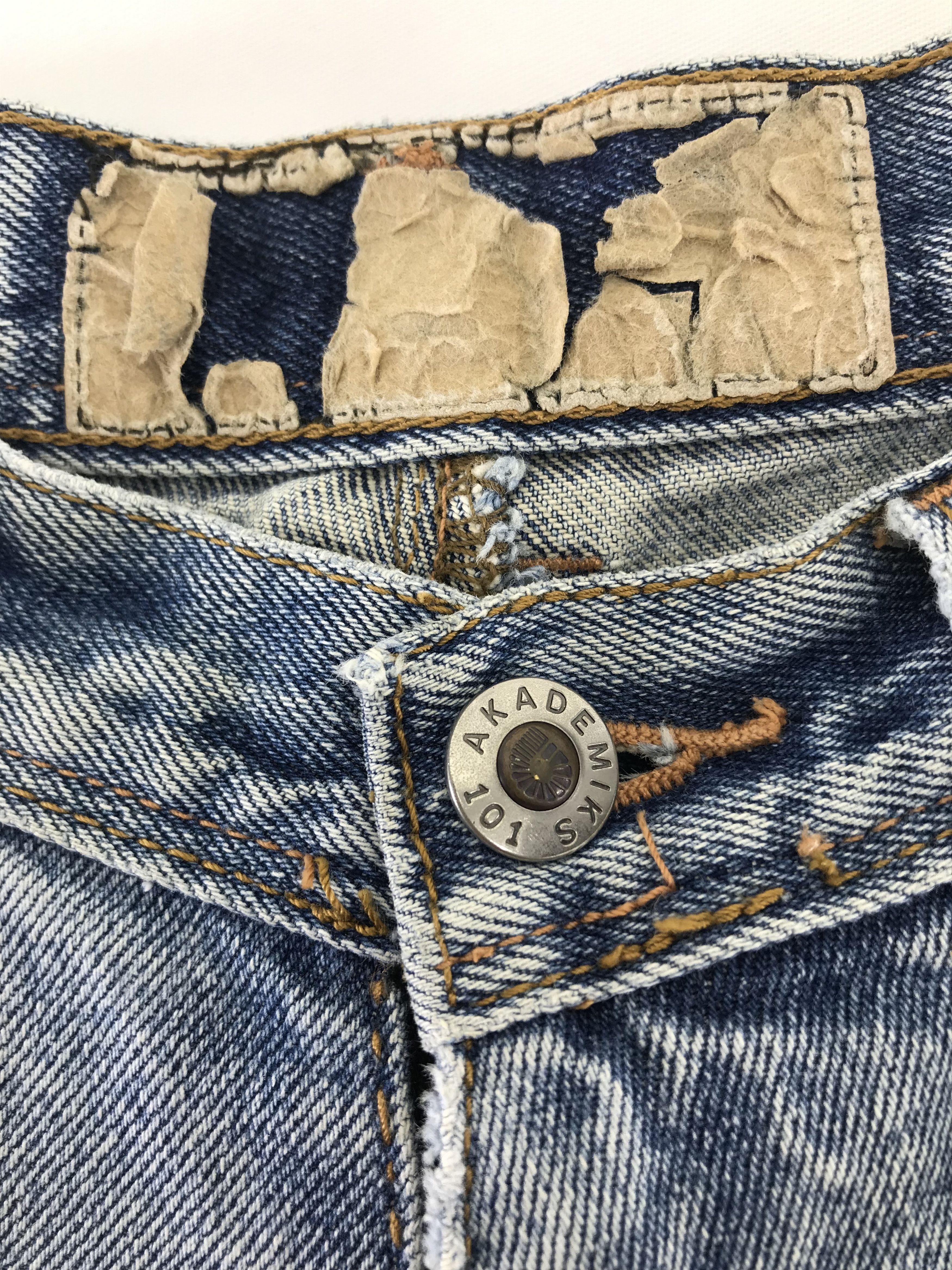 Akademiks Vintage Akademiks Hybrid Baggy Jeans Size US 31 - 10 Thumbnail