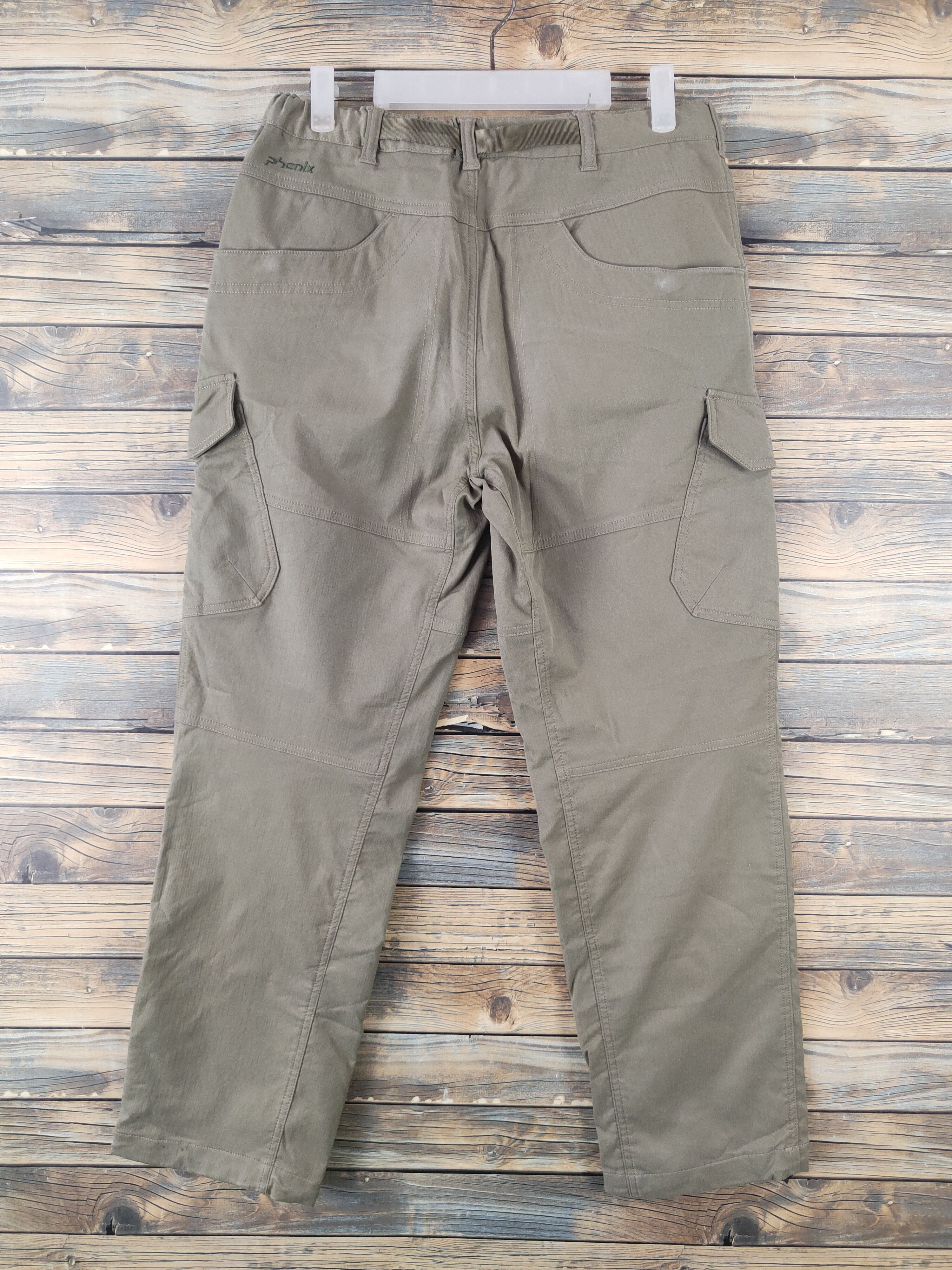 Japanese Brand DL Phenix Olive Multipocket Cargo Pants #2100 Size US 30 / EU 46 - 8 Thumbnail