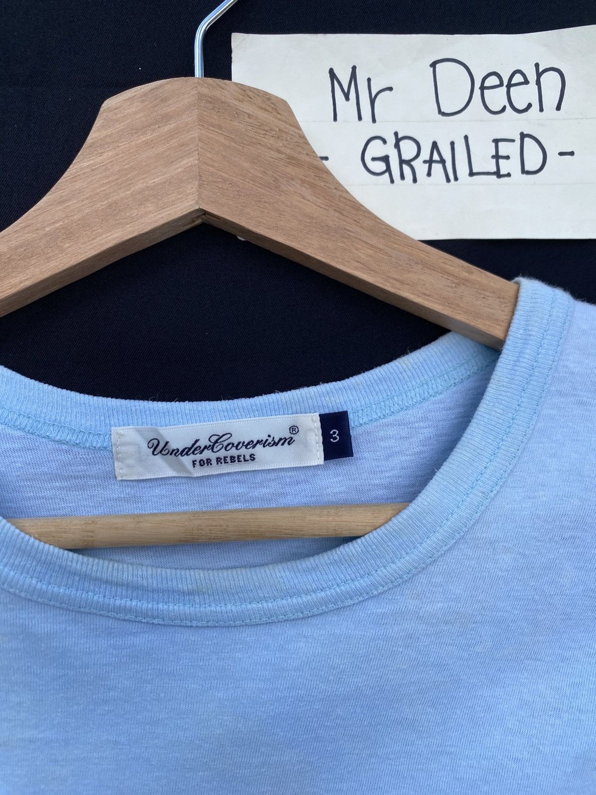 Undercover Rare UNDERCOVER for rebels Save Grace "GIL APPLE" GILA Tee Size US M / EU 48-50 / 2 - 12 Thumbnail