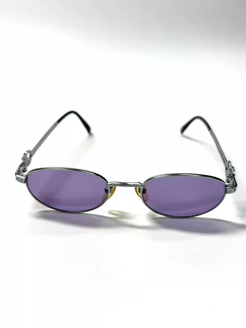 Jean Paul Gaultier Jean Paul Gaultier Metallic purple glasses-2507 Size ONE SIZE - 2 Thumbnail