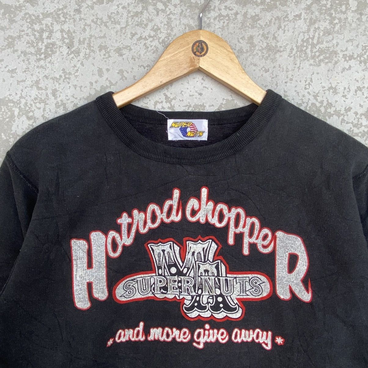 Other Vintage Superstar Nuts Big Printed Crewneck Sweatshirt Black Size US S / EU 44-46 / 1 - 4 Thumbnail