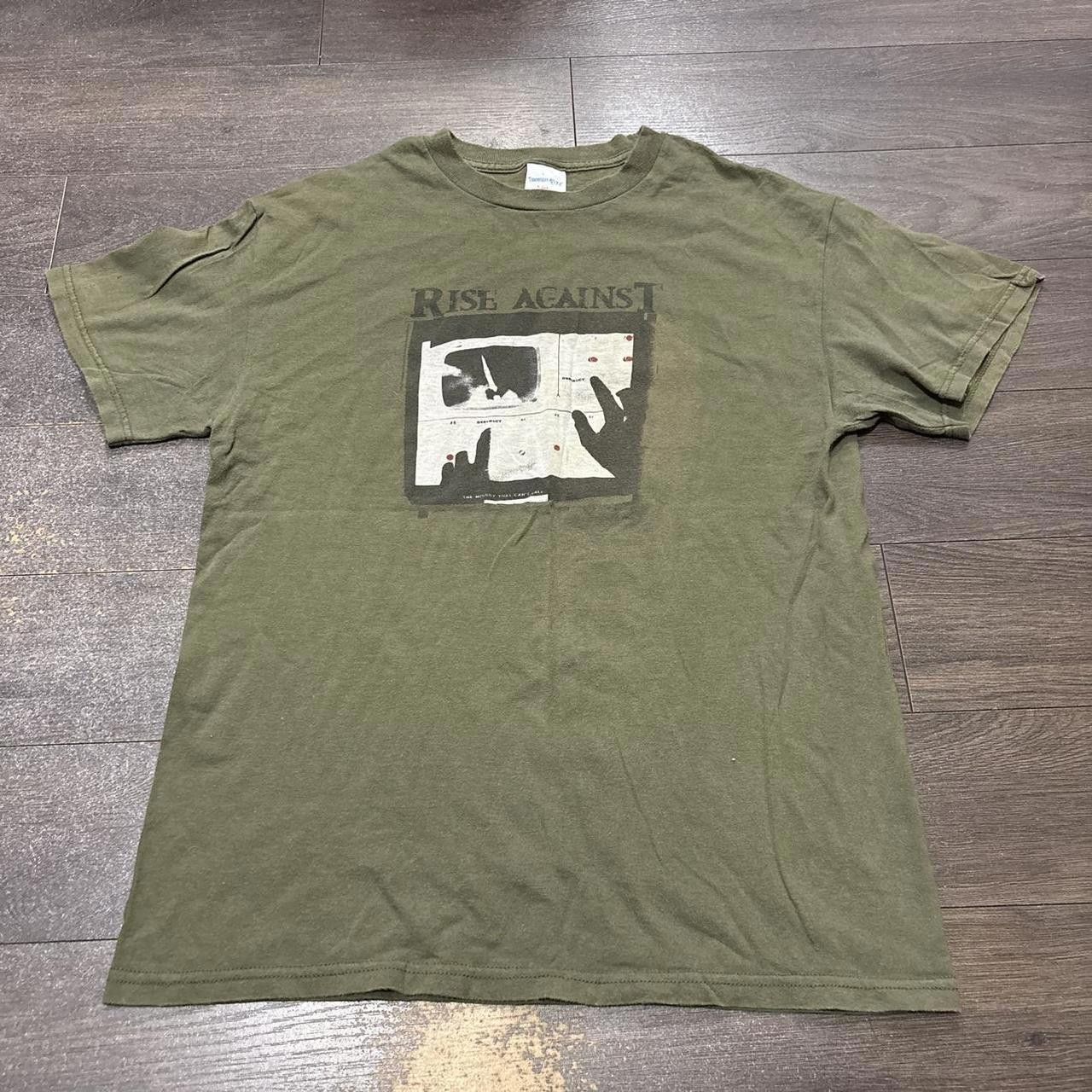 Designer Vintage rise against t shirt 00s M Size US M / EU 48-50 / 2 - 3 Thumbnail
